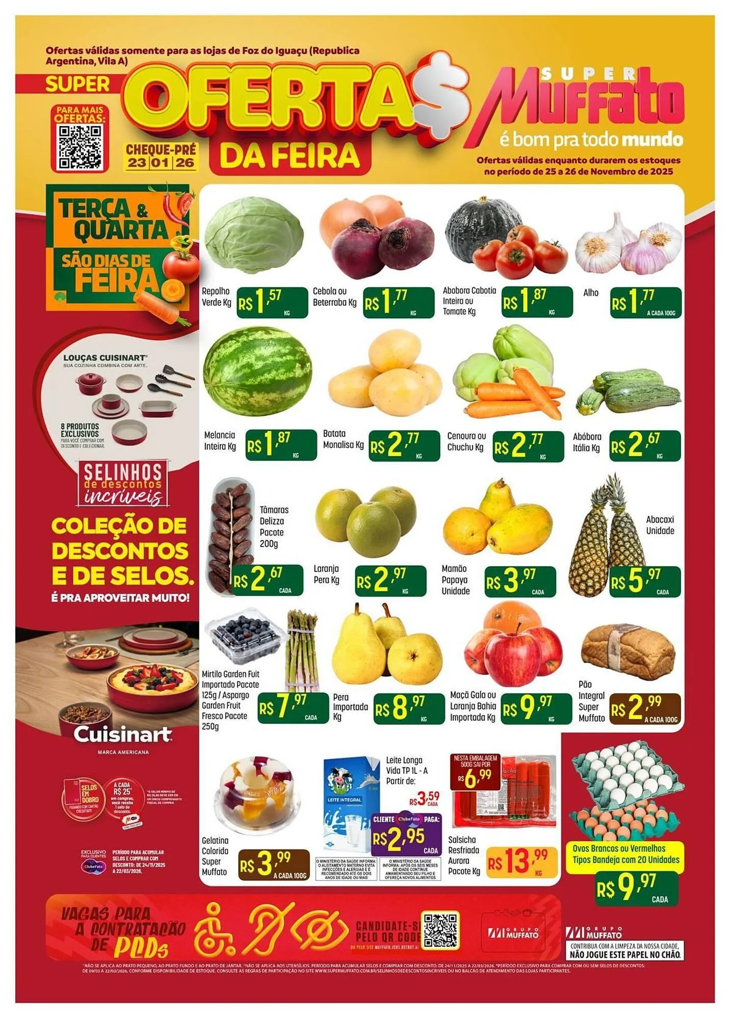 Encarte de Encarte Muffato 25 de novembro até 22 de março 2026 - Pagina 1