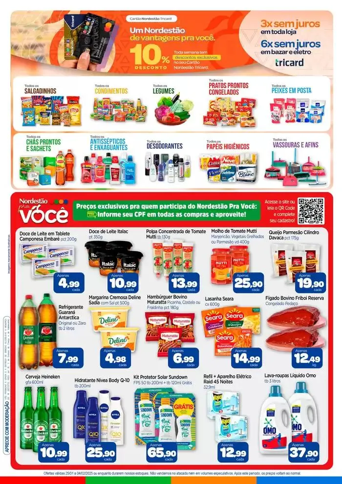 Encarte de Encarte Nordestao 28 de janeiro até 4 de fevereiro 2025 - Pagina 2