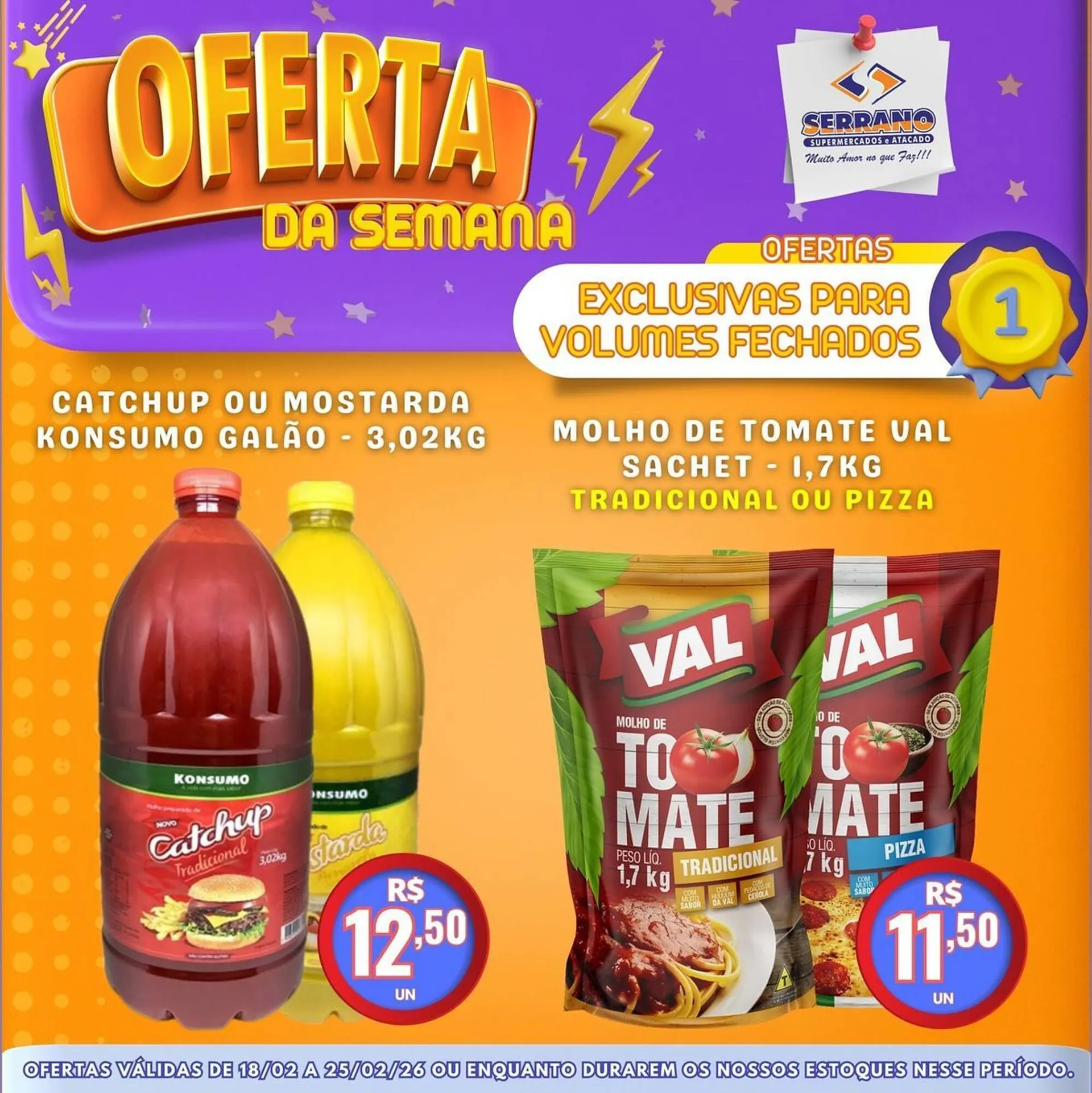 Encarte de Catálogo Serrano Supermercado 18 de fevereiro até 25 de fevereiro 2026 - Pagina 4