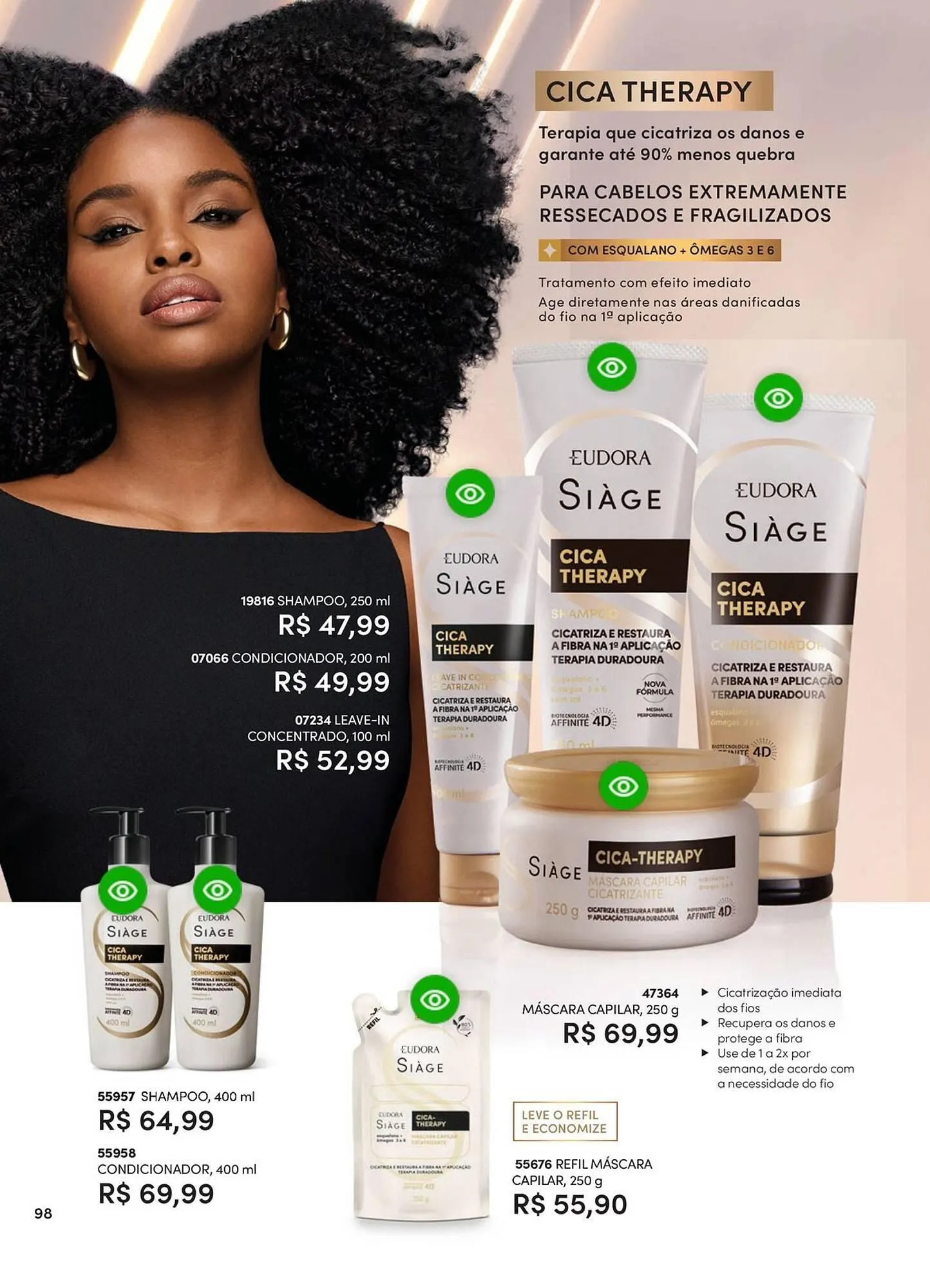 Encarte de Catálogo Eudora 23 de abril até 30 de junho 2025 - Pagina 106