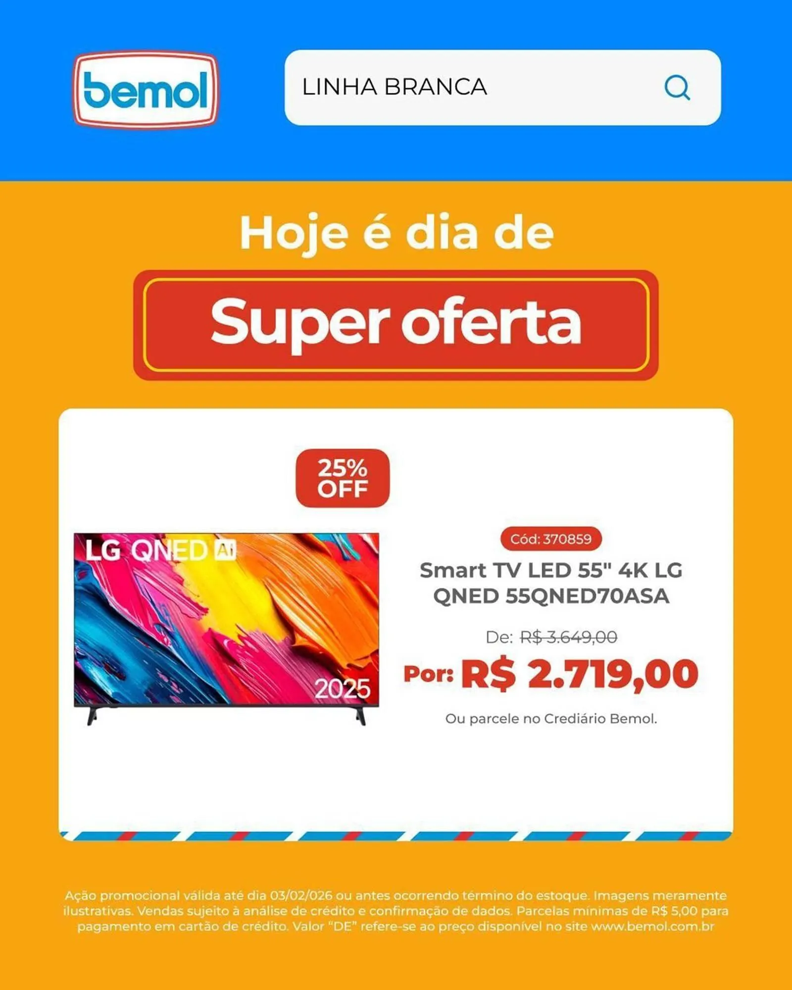 Encarte de Encarte Bemol 3 de fevereiro até 3 de fevereiro 2026 - Pagina 2