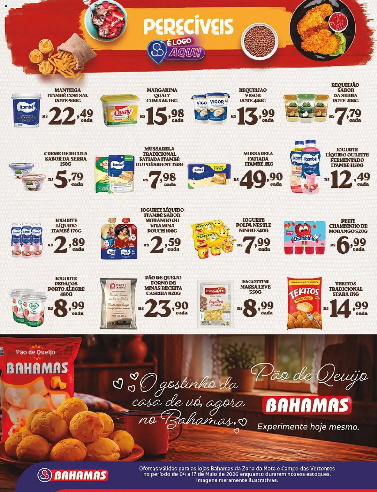 Encarte de Catálogo Bahamas Supermercados 4 de maio até 18 de maio 2026 - Pagina 8