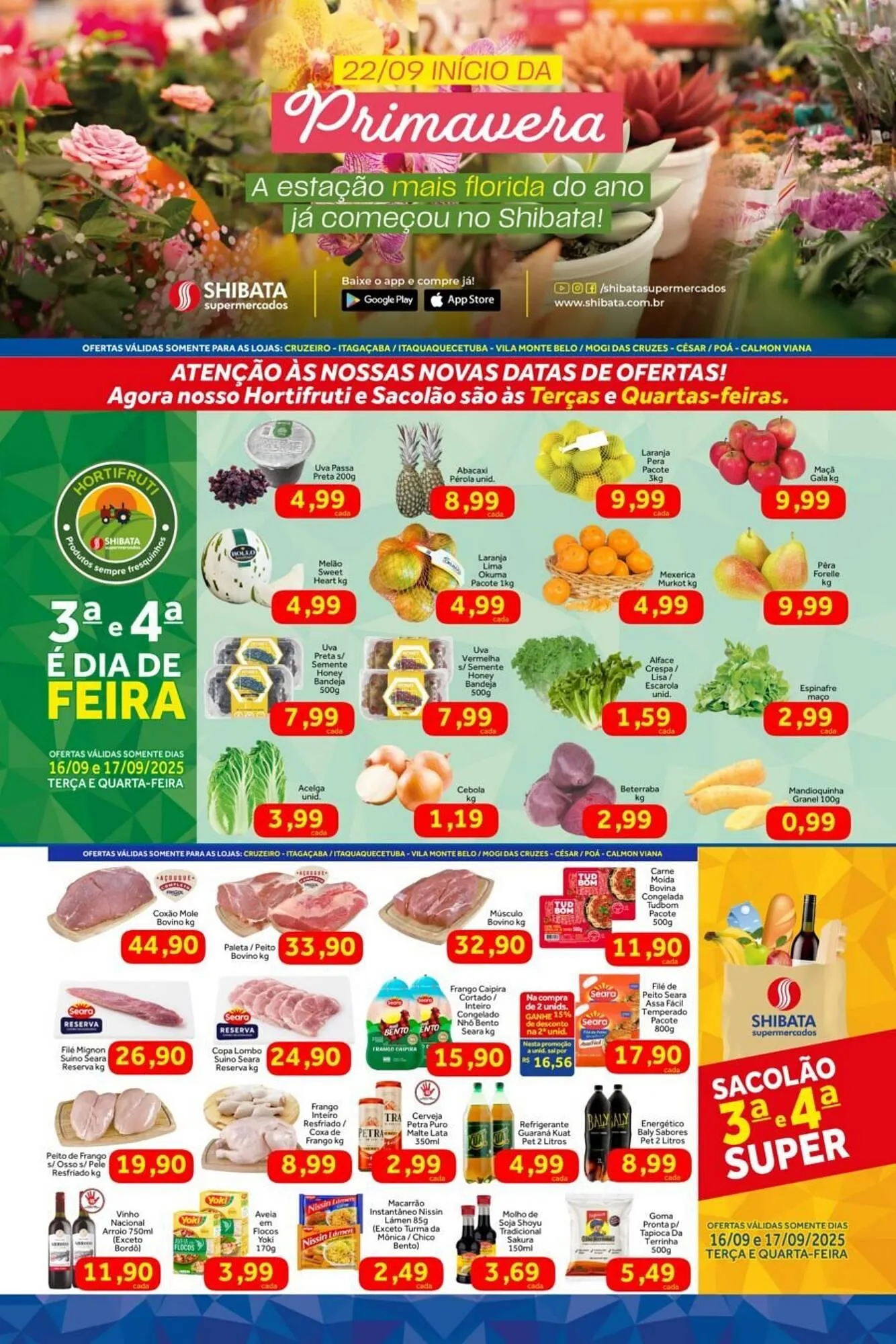 Folheto Shibata Supermercados - 1