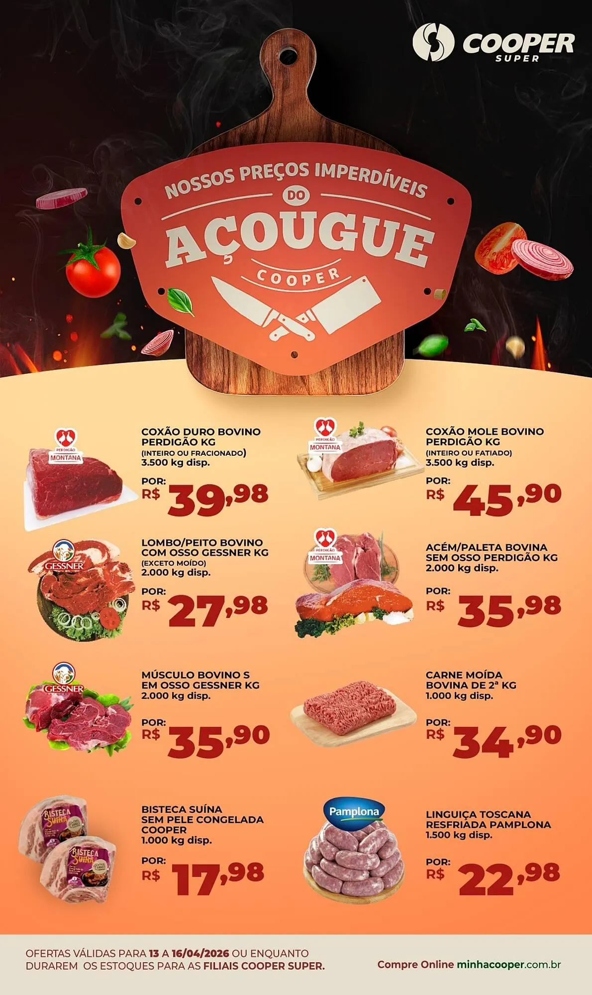 Encarte de Tabloide Cooper 14 de abril até 16 de abril 2026 - Pagina 1