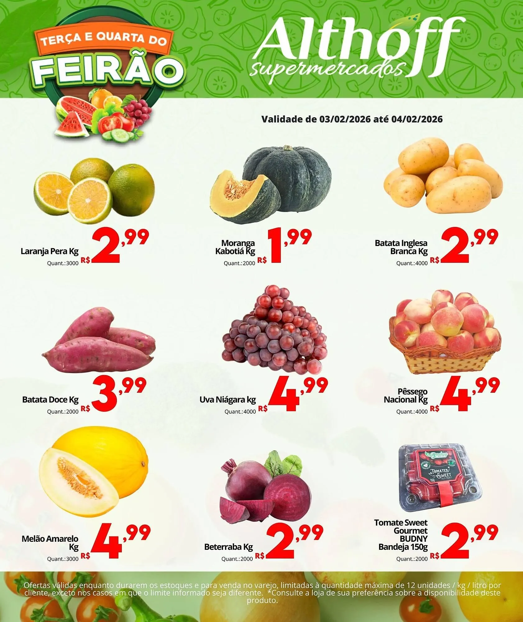 Encarte de Encarte Althoff Supermercados 3 de fevereiro até 4 de fevereiro 2026 - Pagina 2
