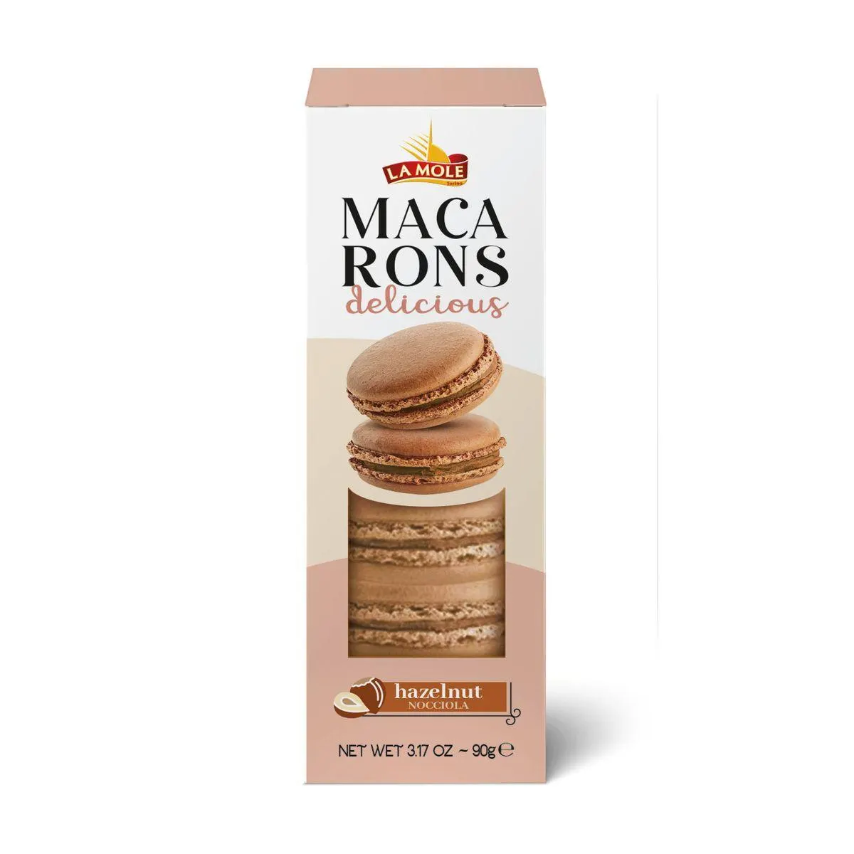 Macaron LA MOLE Avelã 90g