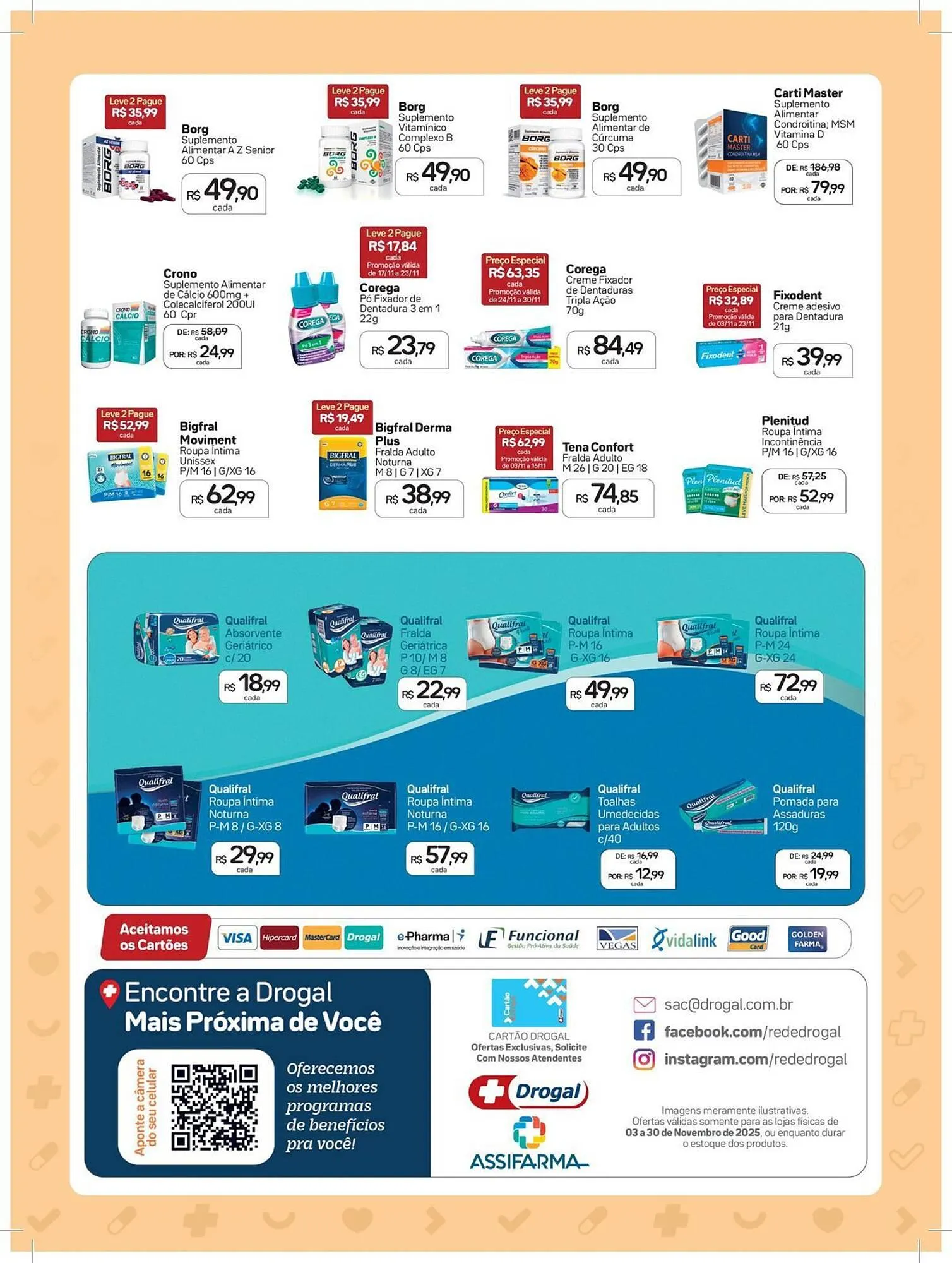 Encarte de Folheto Drogal 3 de novembro até 30 de novembro 2025 - Pagina 2