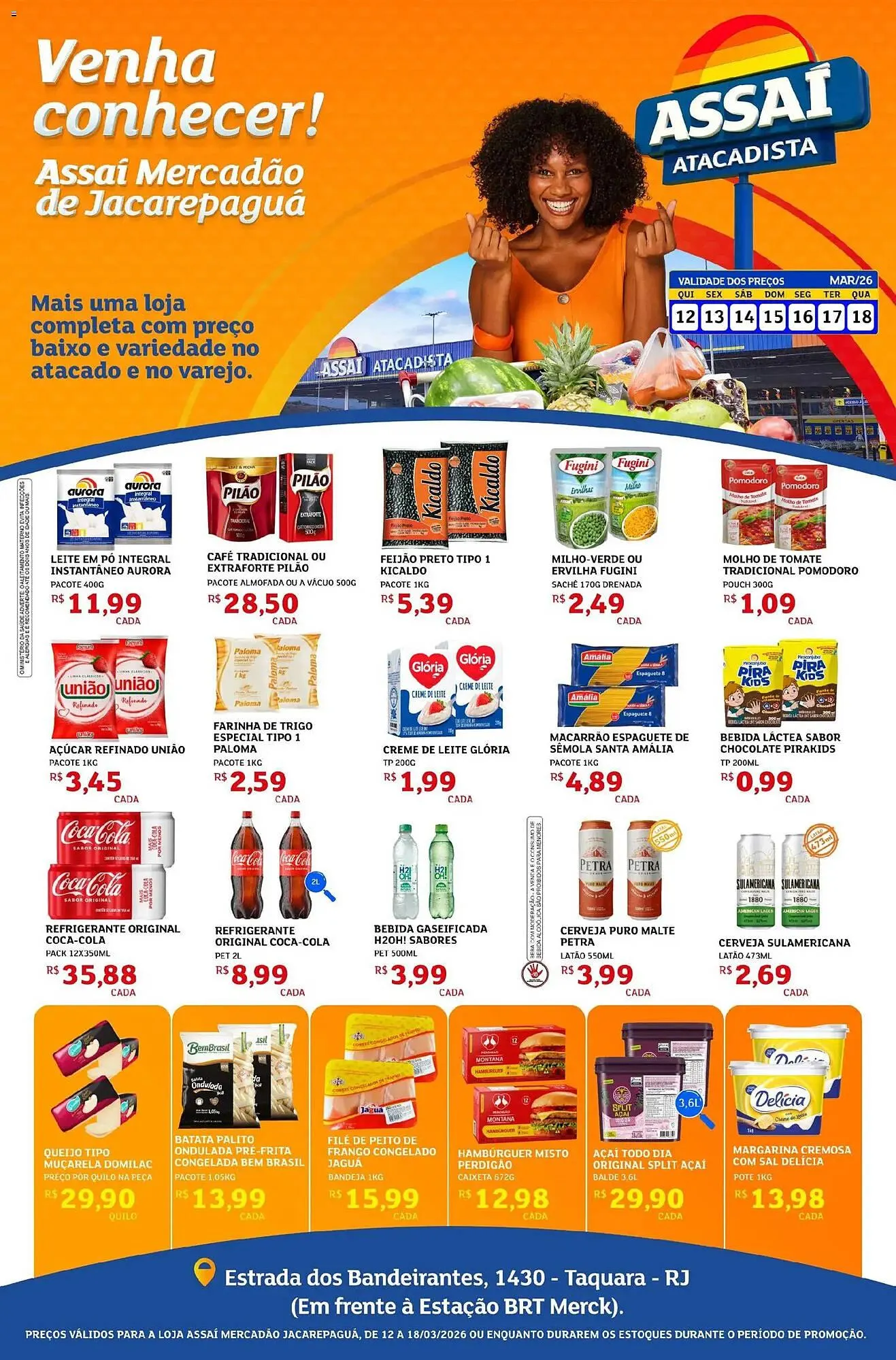 Encarte de Encarte Assaí Atacadista 12 de março até 18 de março 2026 - Pagina 1