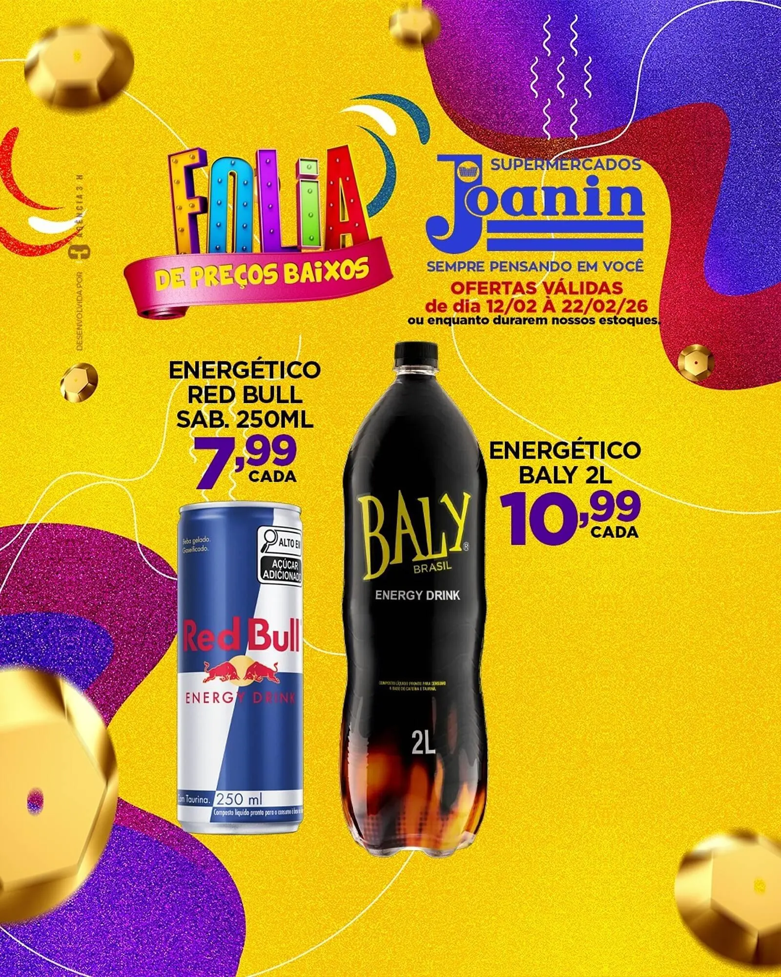 Encarte de Catálogo Supermercados Joanin 14 de fevereiro até 22 de fevereiro 2026 - Pagina 3