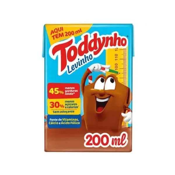 Bebida Láctea UHT Toddynho Levinho 200ml