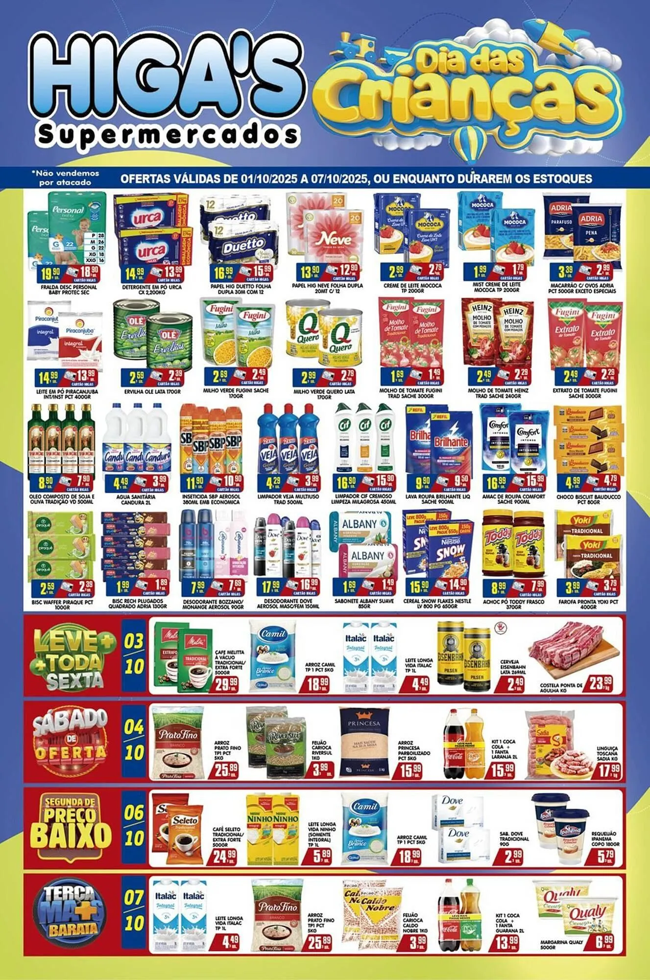 Folheto Higas Supermercado - 1