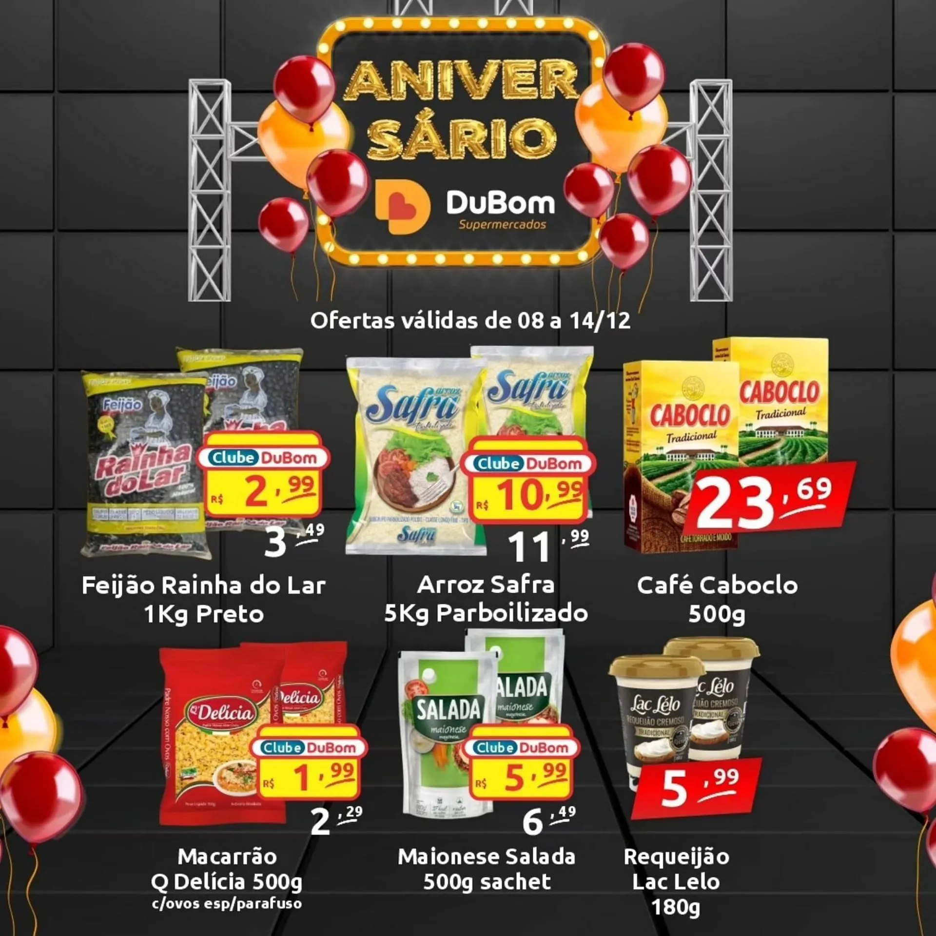 Encarte de Catálogo Dubom Supermercados 8 de dezembro até 14 de dezembro 2025 - Pagina 1
