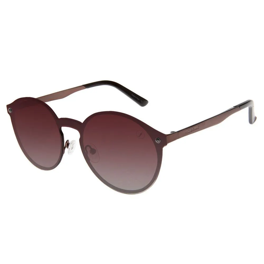 Óculos De Sol Feminino Chilli Beans Redondo Marrom - OC.MT.3713.5730