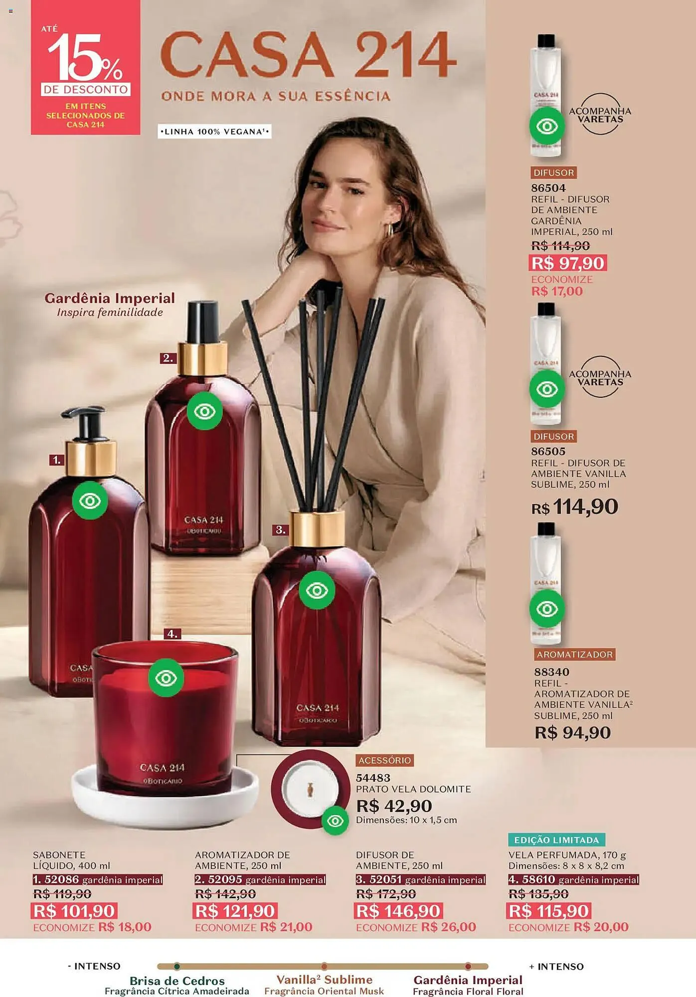 Encarte de Catálogo O Boticário 23 de março até 13 de abril 2026 - Pagina 54