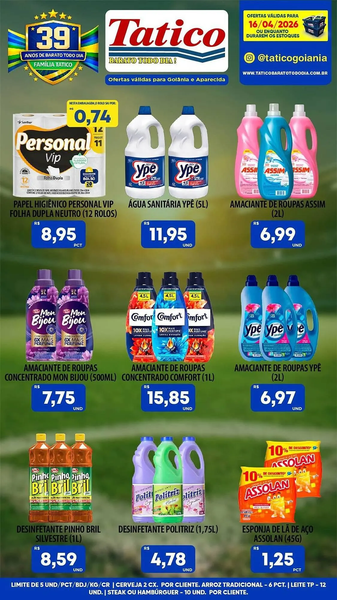 Encarte de Tabloide Tatico 16 de abril até 16 de abril 2026 - Pagina 28