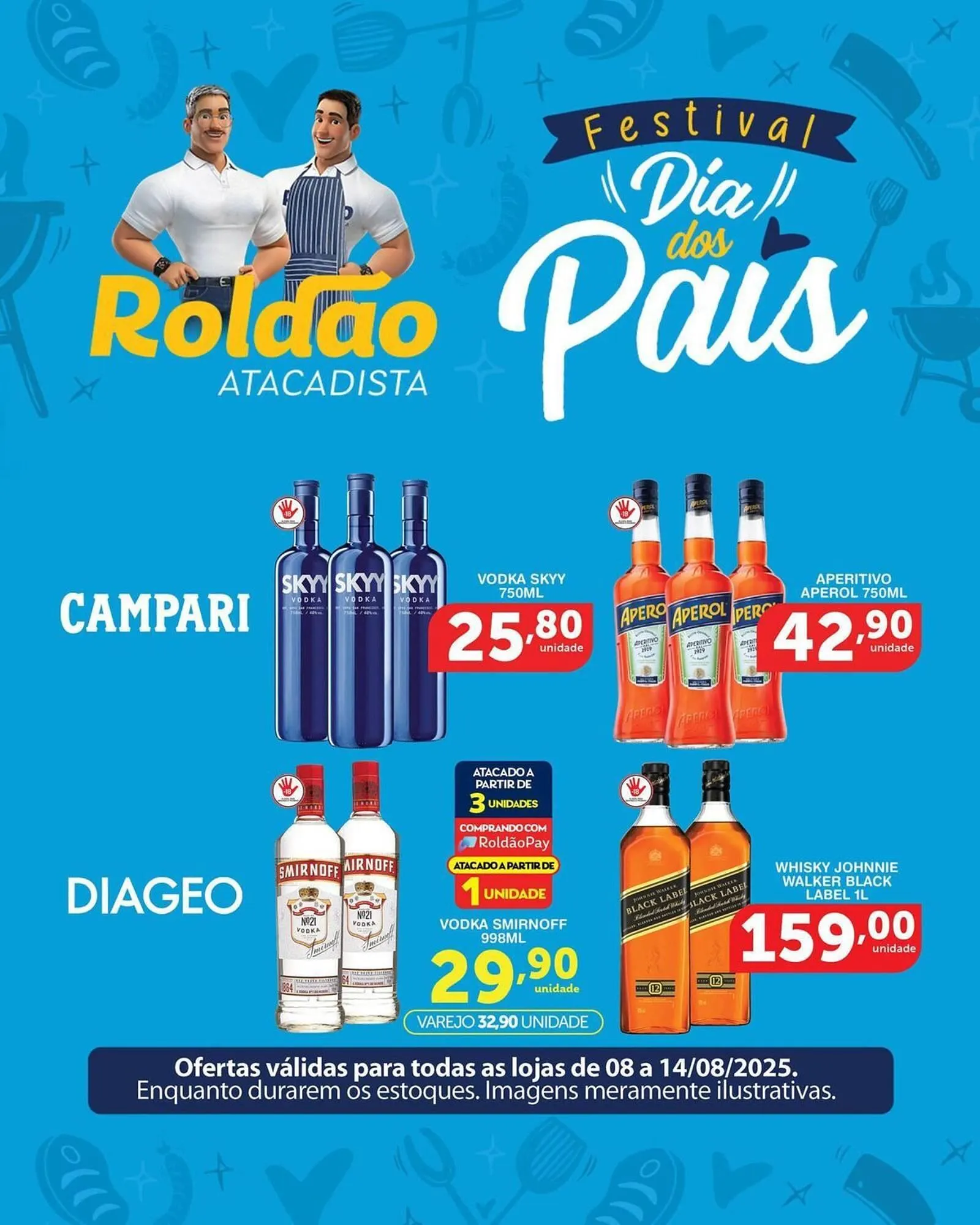 Encarte de Catálogo Roldão 8 de agosto até 14 de agosto 2025 - Pagina 1