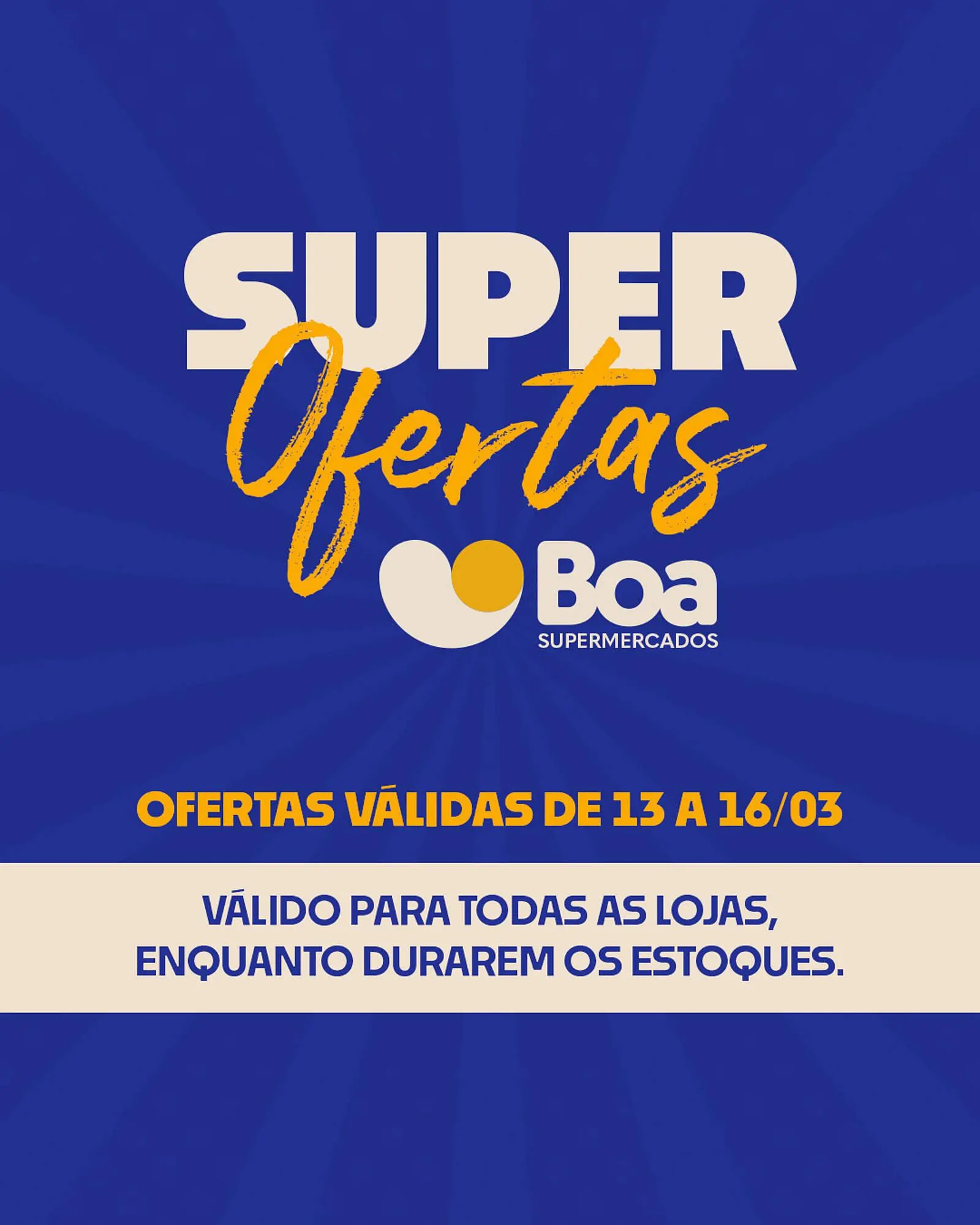 Tabloide Boa Supermercados - 1