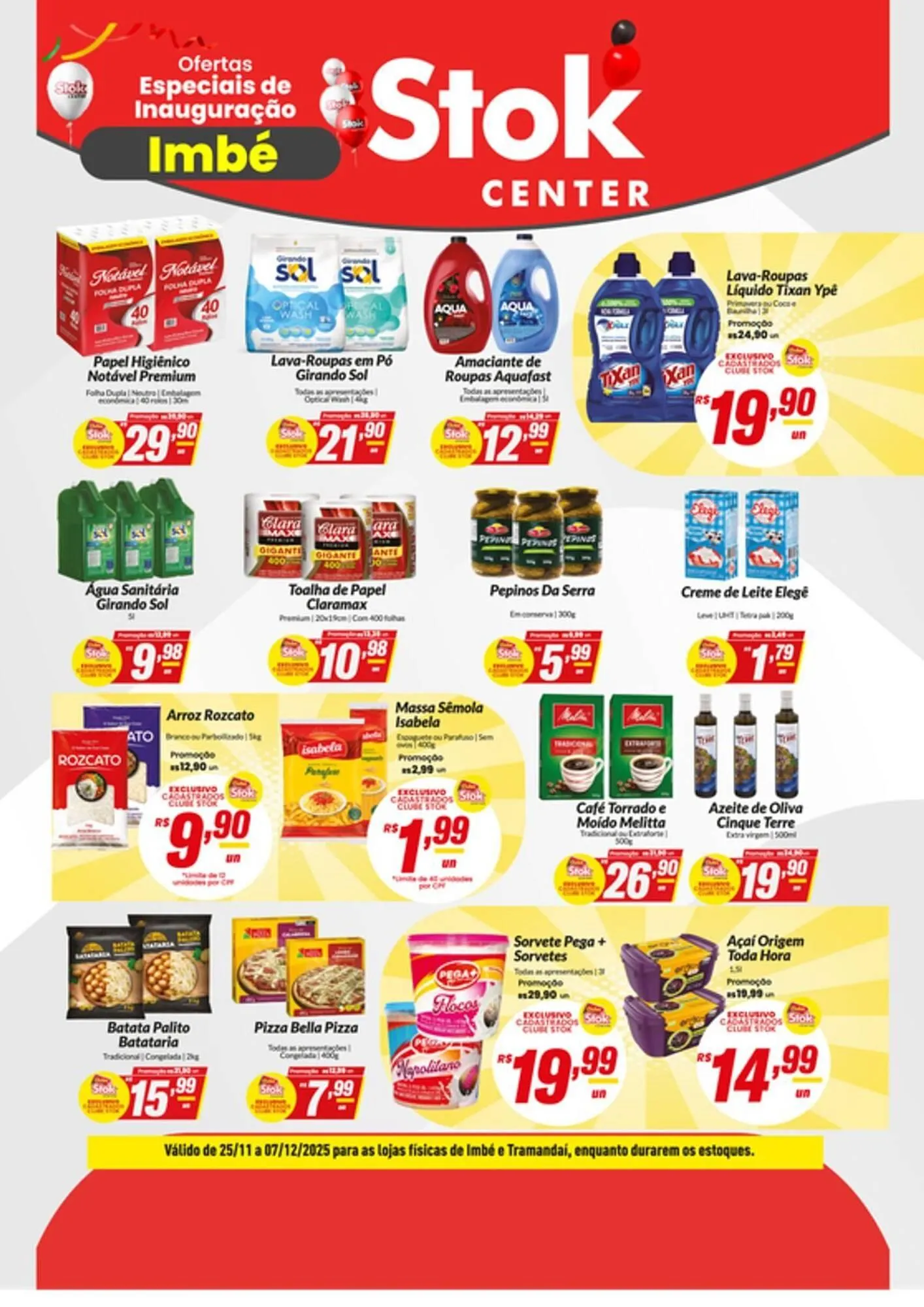 Encarte de Encarte Stok Center 25 de novembro até 7 de dezembro 2025 - Pagina 1