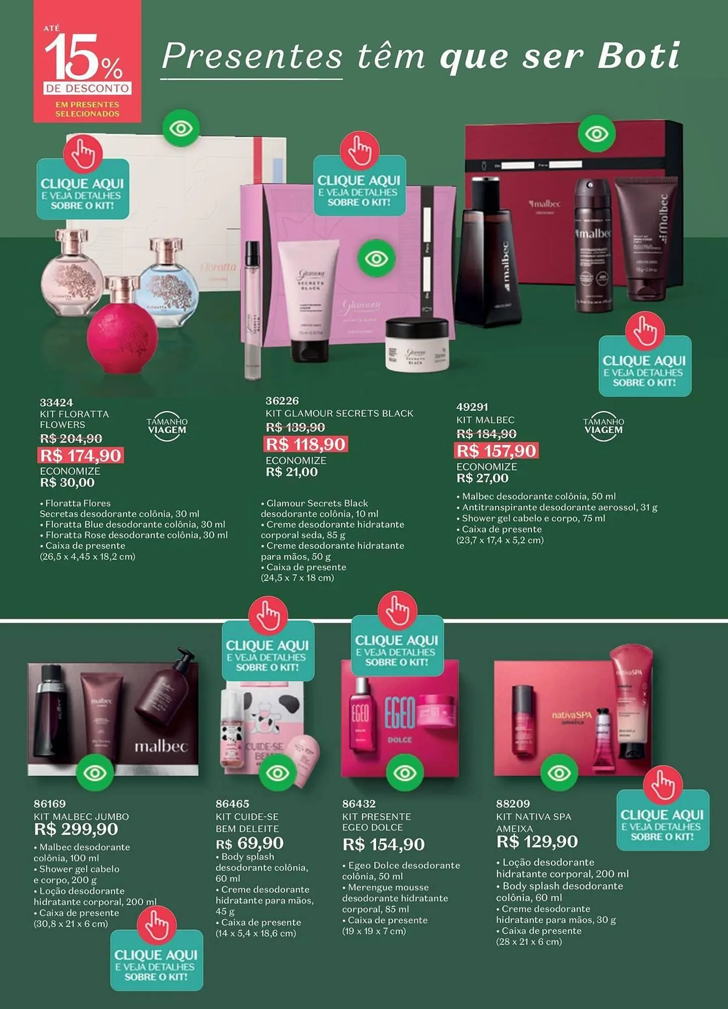 Encarte de Catálogo O Boticário 13 de abril até 10 de maio 2026 - Pagina 203