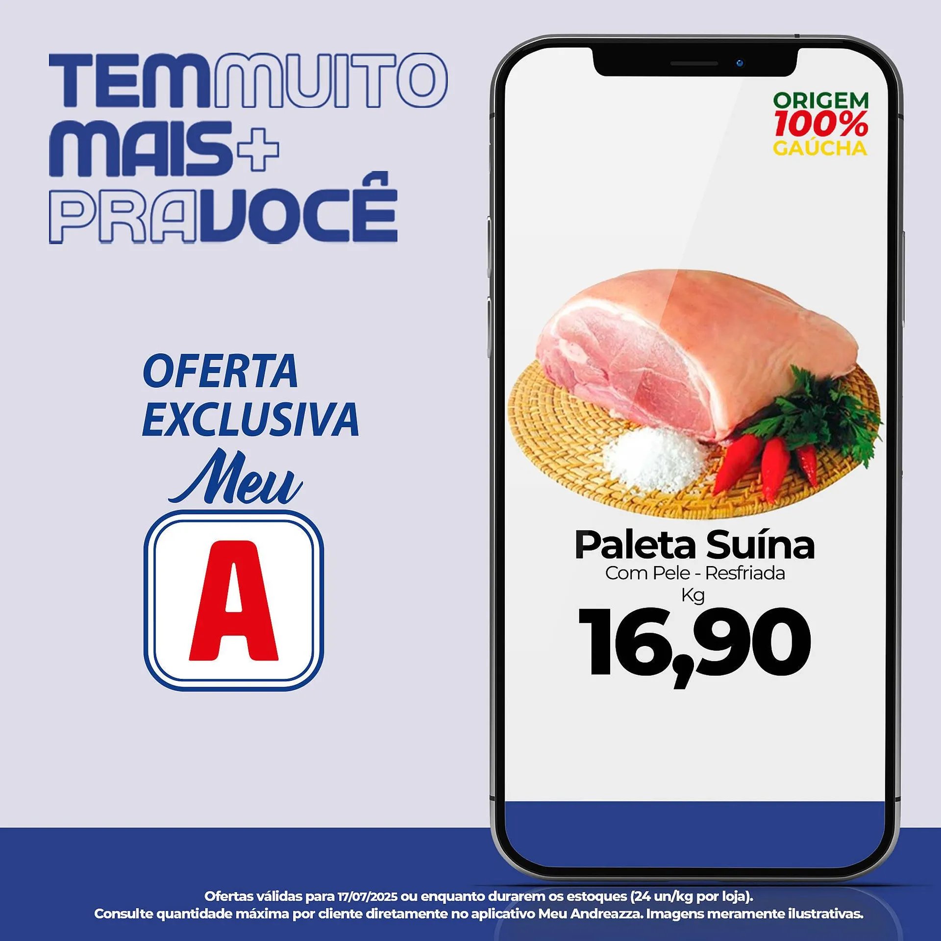 Encarte de Catálogo Supermercados Andreazza 18 de julho até 18 de julho 2025 - Pagina 1