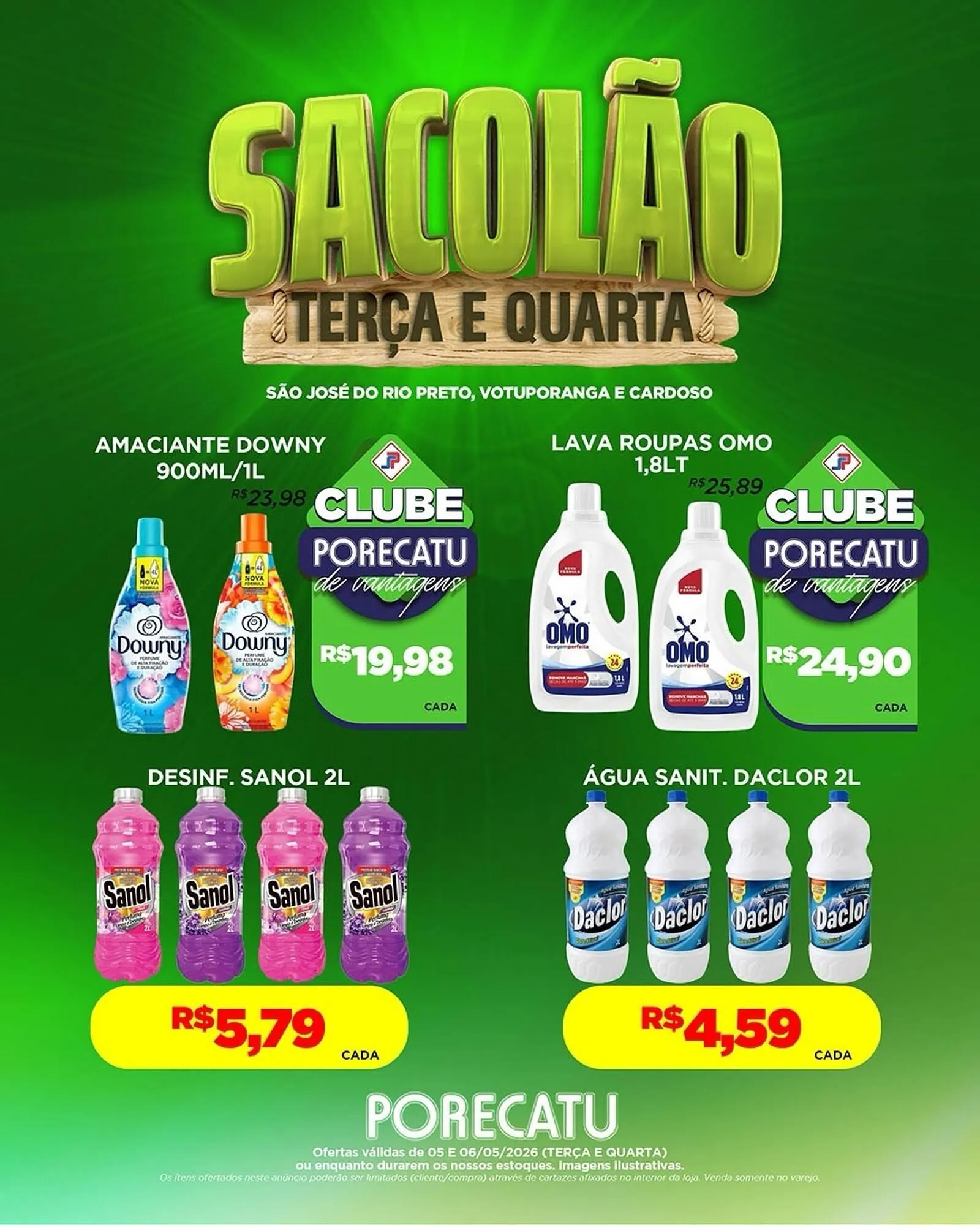 Encarte de Catálogo Supermercado Porecatu 5 de maio até 6 de maio 2026 - Pagina 17