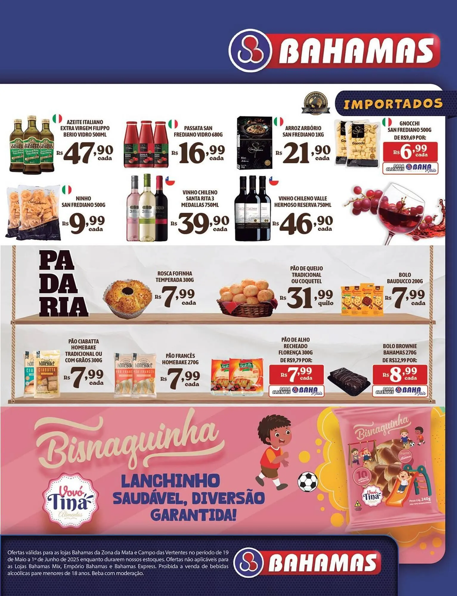 Encarte de Catálogo Bahamas Supermercados 19 de maio até 1 de junho 2025 - Pagina 11