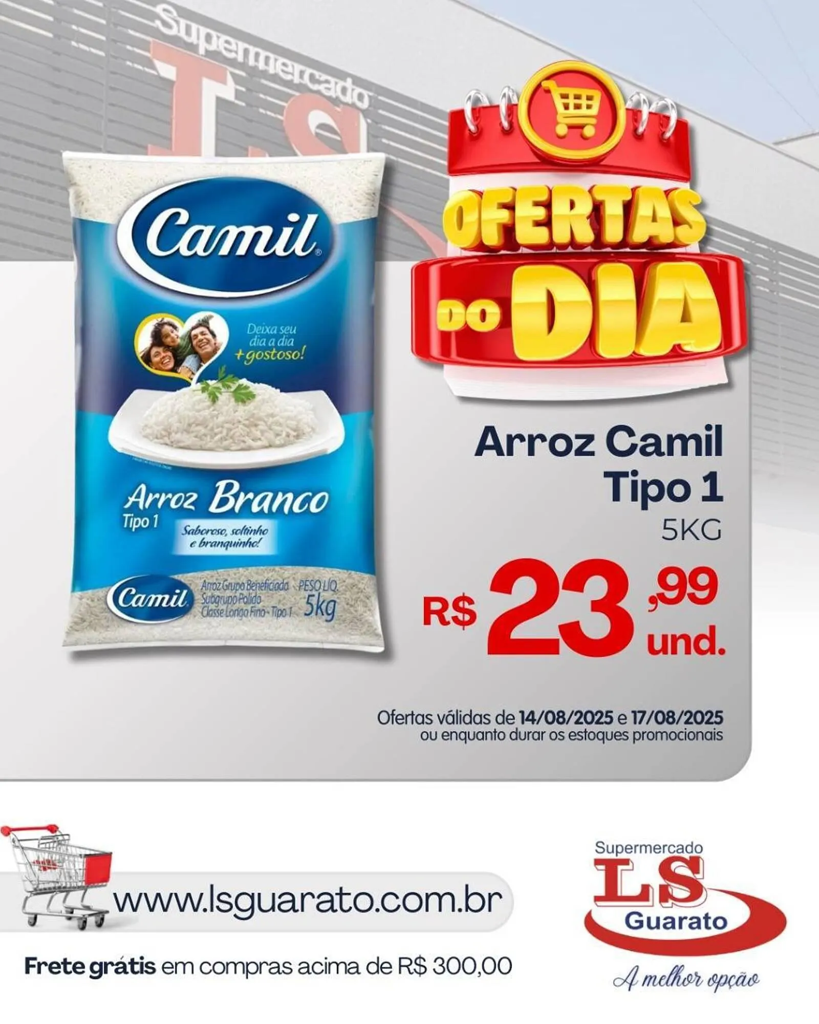 Encarte de Catálogo Supermercado LS Guarato 14 de agosto até 17 de agosto 2025 - Pagina 2