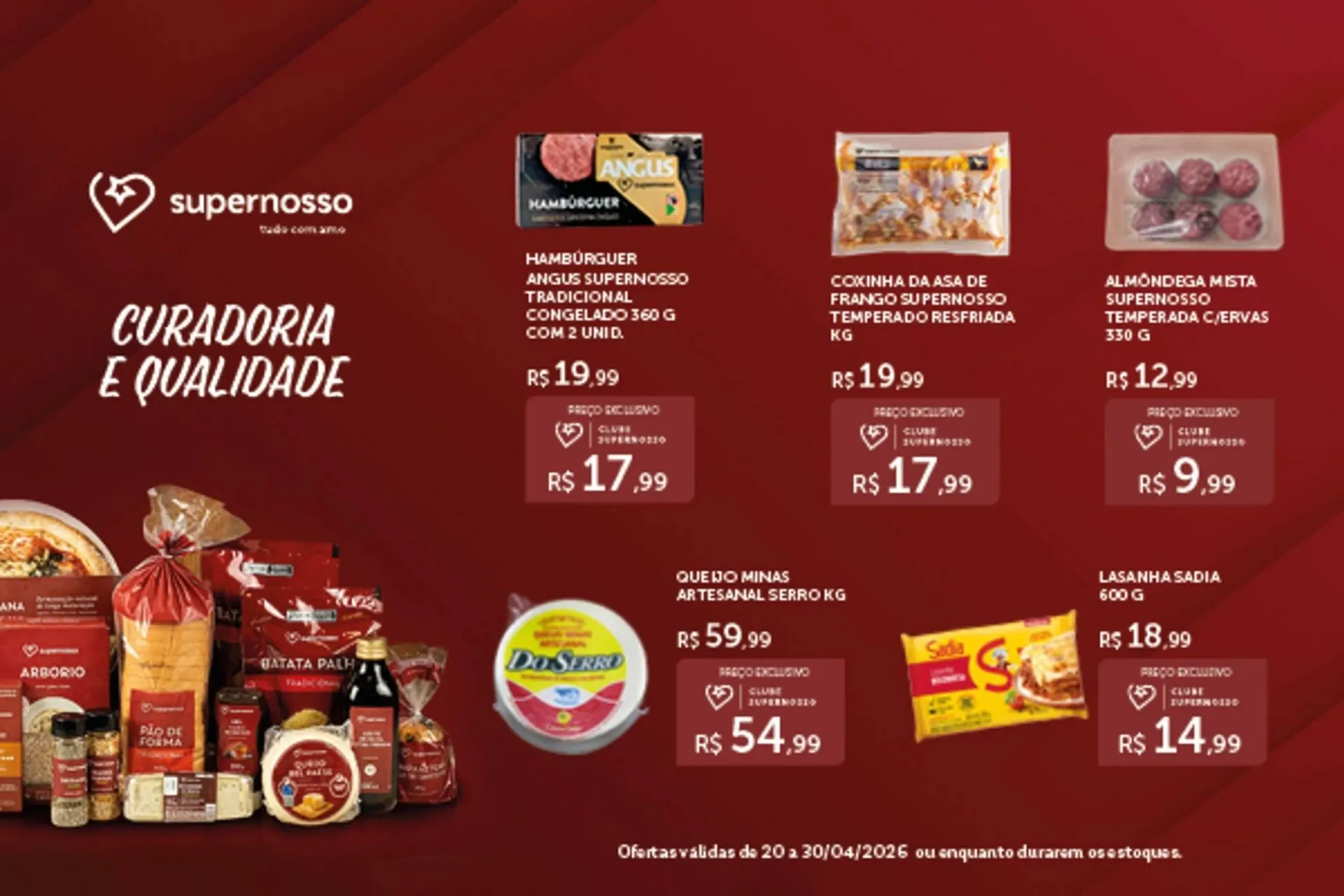 Encarte de Folheto Super Nosso 24 de abril até 26 de abril 2026 - Pagina 3