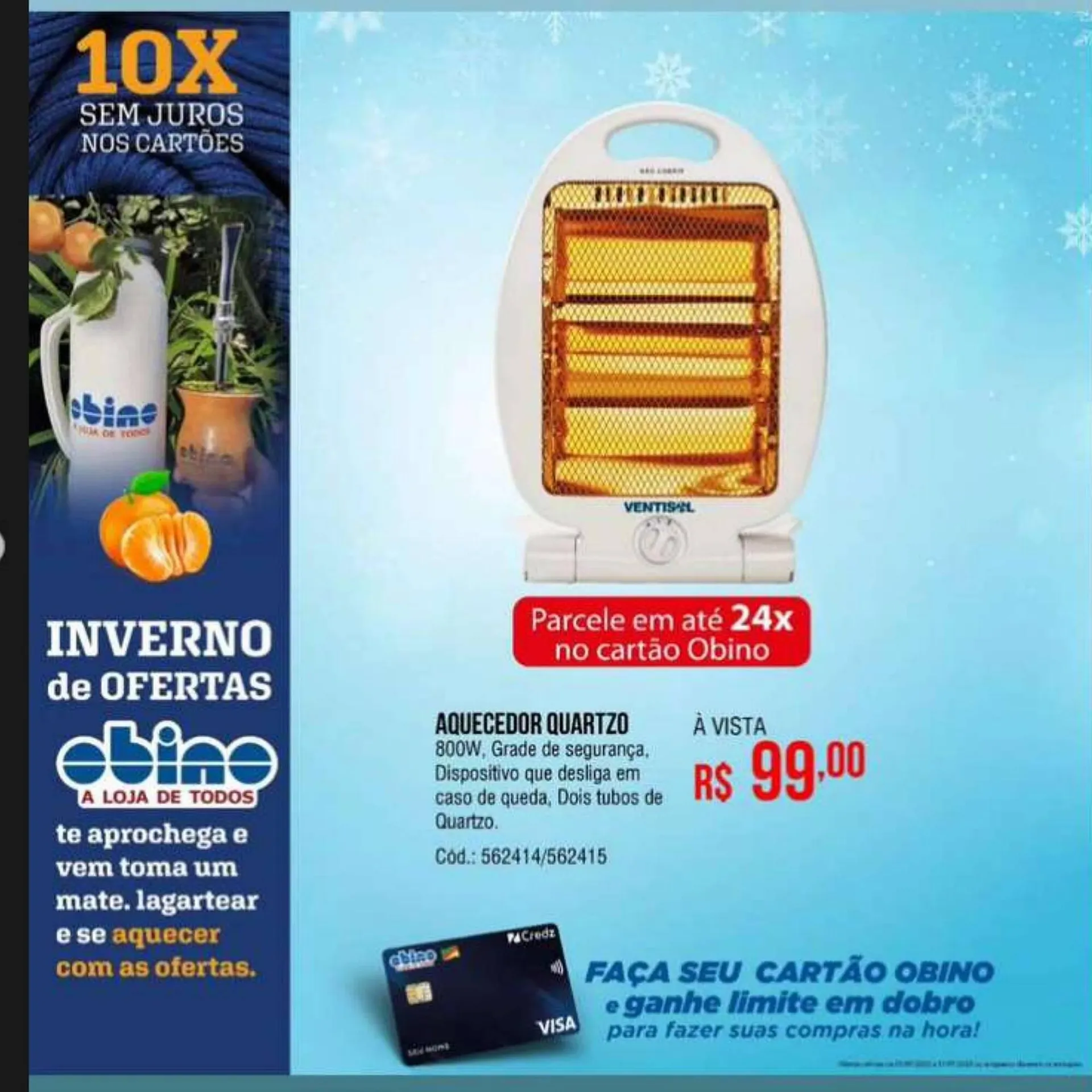 Encarte de Catálogo Lojas Obino 4 de julho até 11 de julho 2023 - Pagina 12