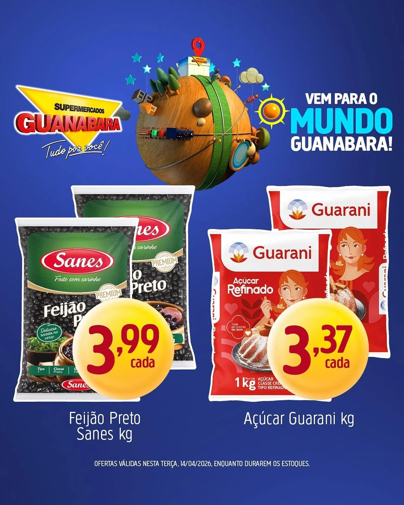 Encarte de Encarte Supermercados Guanabara 14 de abril até 14 de abril 2026 - Pagina 4