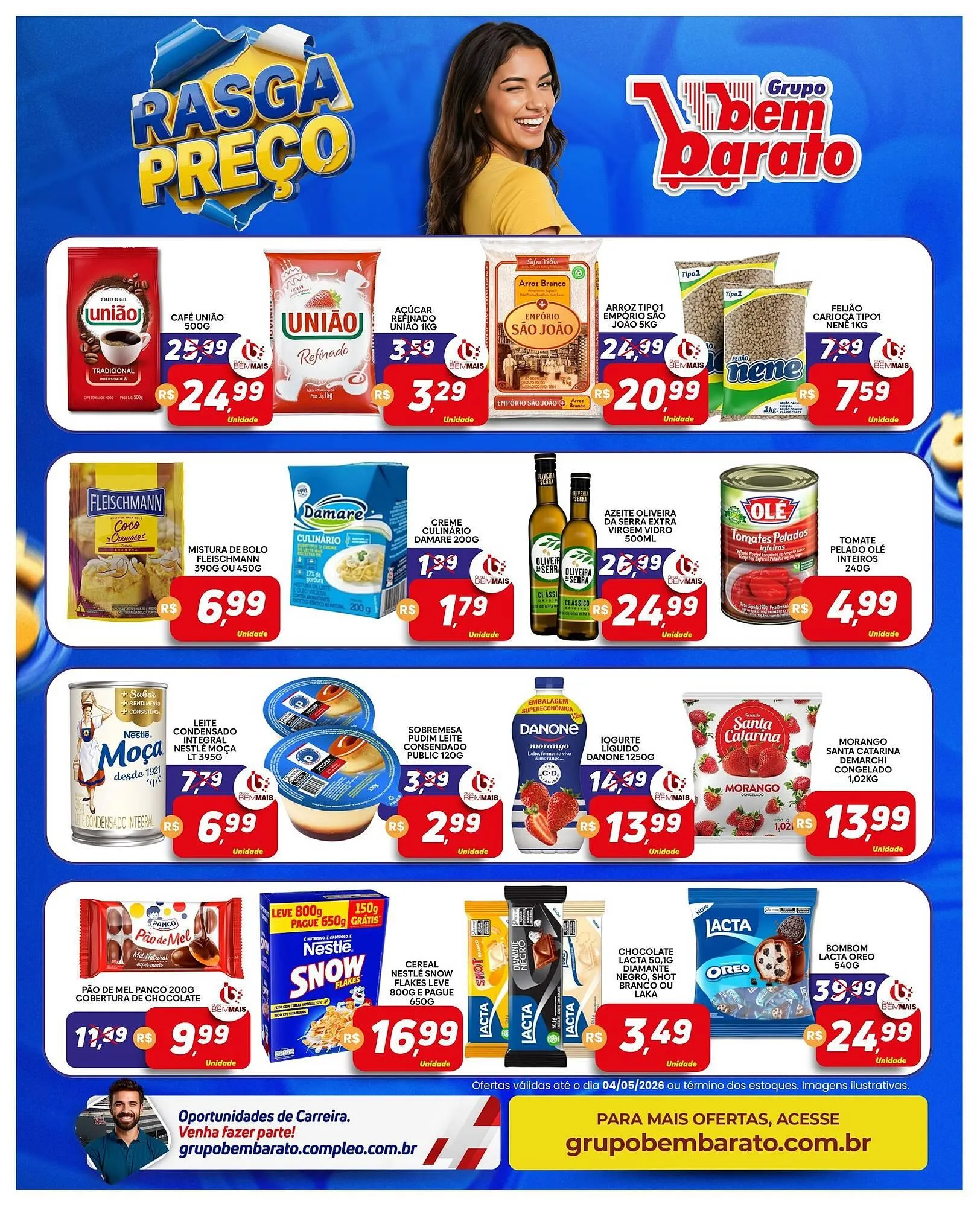 Encarte de Catálogo Supermercado Bem Barato 28 de abril até 4 de maio 2026 - Pagina 3