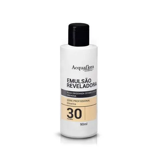 Água Oxigenada Acquaflora 30 Volumes 90ml