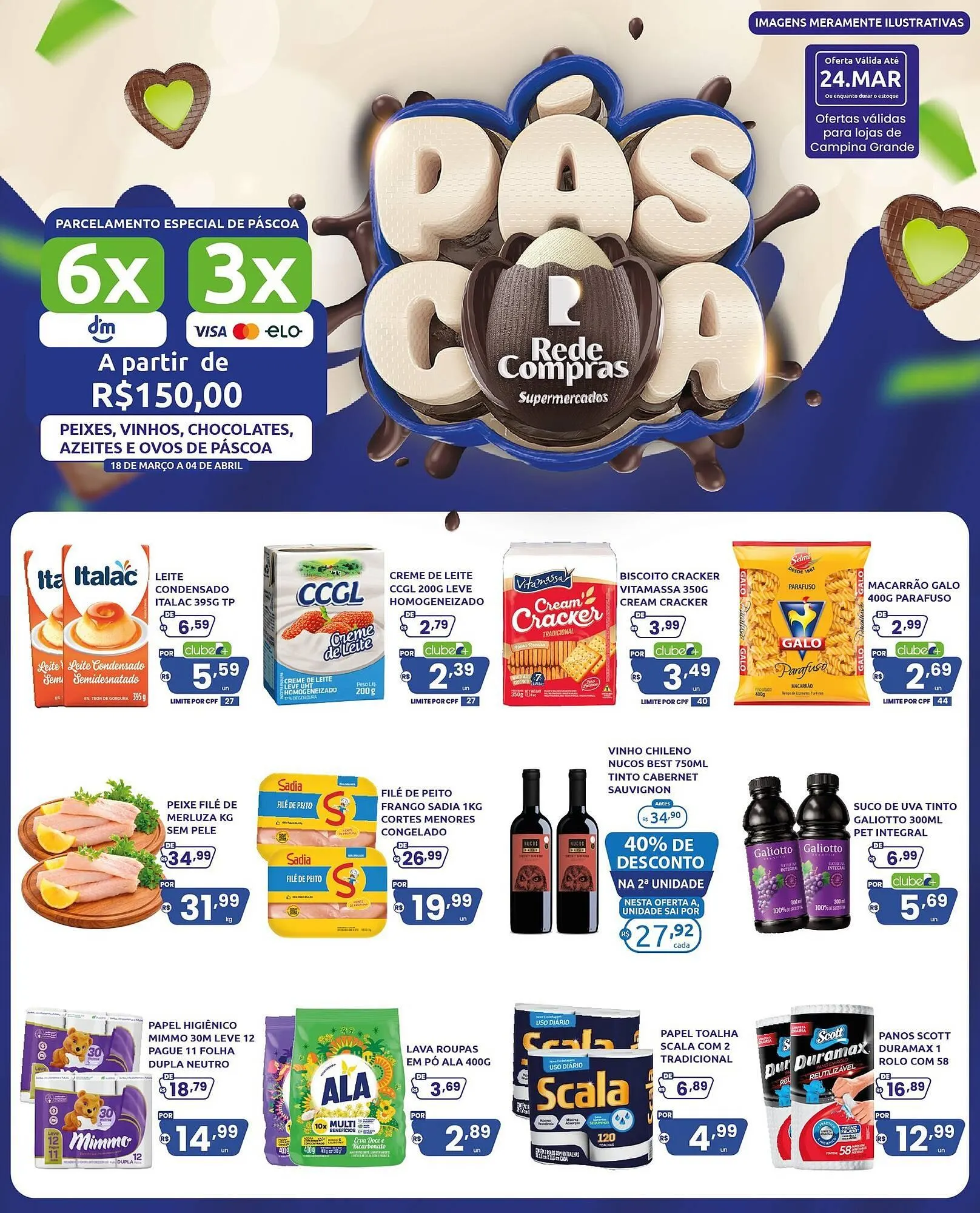 Encarte de Encarte Rede Compras 21 de março até 24 de março 2026 - Pagina 1