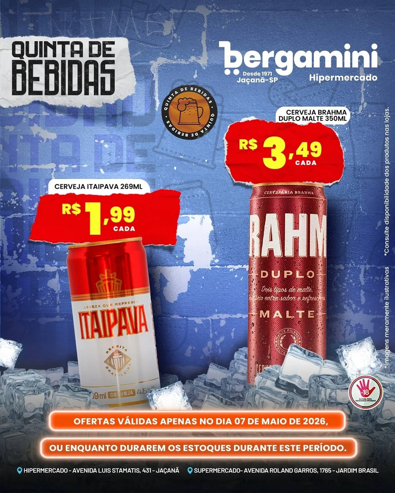 Encarte de Catálogo Supermercado Bergamini 7 de maio até 10 de maio 2026 - Pagina 3