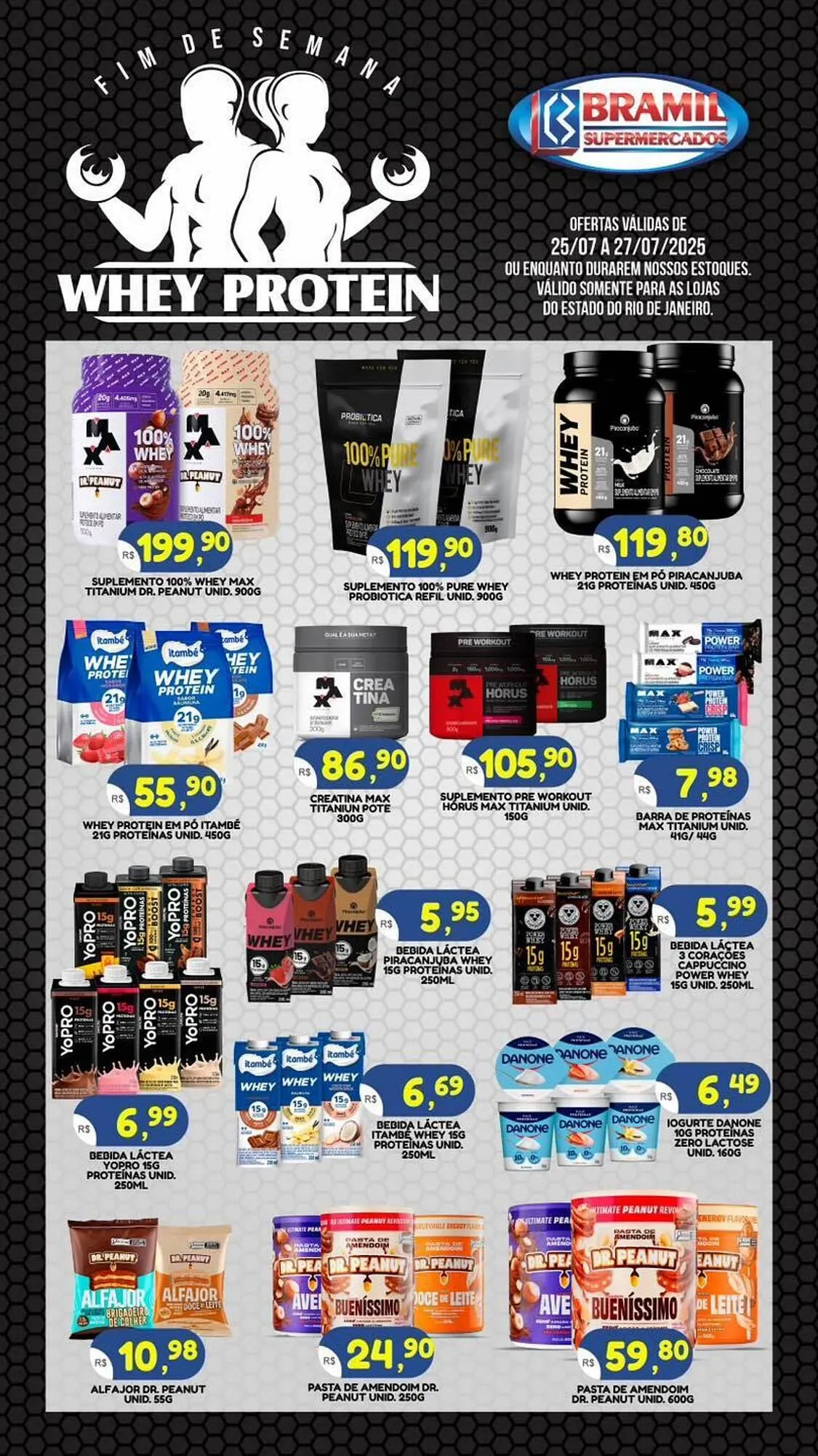 Encarte de Catálogo Bramil Supermercados 25 de julho até 27 de julho 2025 - Pagina 1