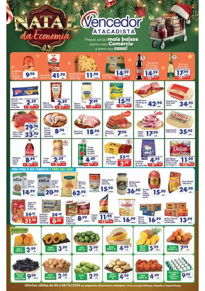 Encarte de Ofertas exclusivas para nossos clientes 5 de dezembro até 8 de dezembro 2024 - Pagina 1