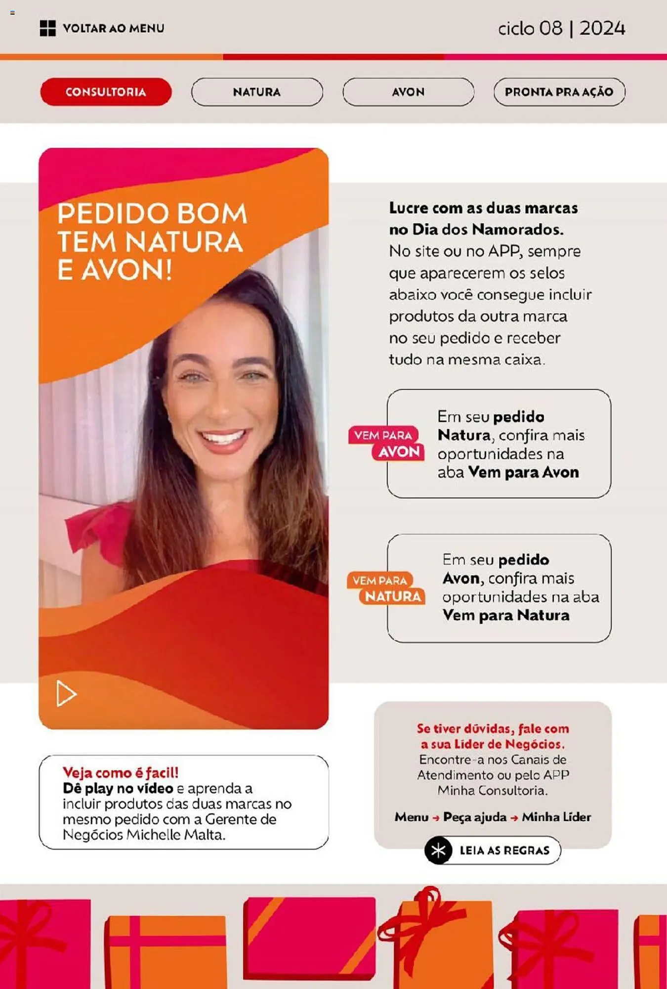 Encarte de Catálogo Avon 10 de abril até 8 de maio 2024 - Pagina 6