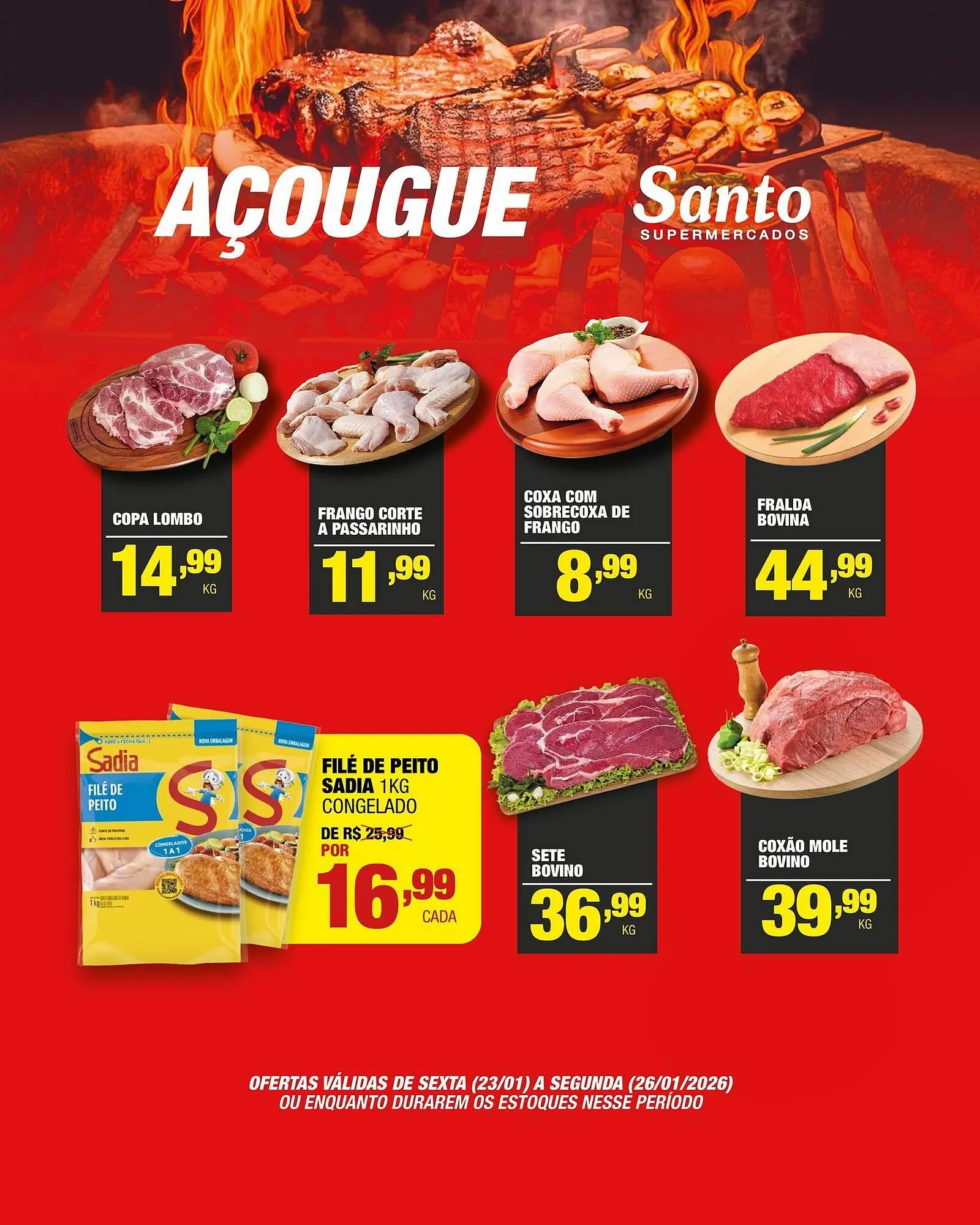 Encarte de Catálogo Santo Supermercados 23 de janeiro até 27 de janeiro 2026 - Pagina 4