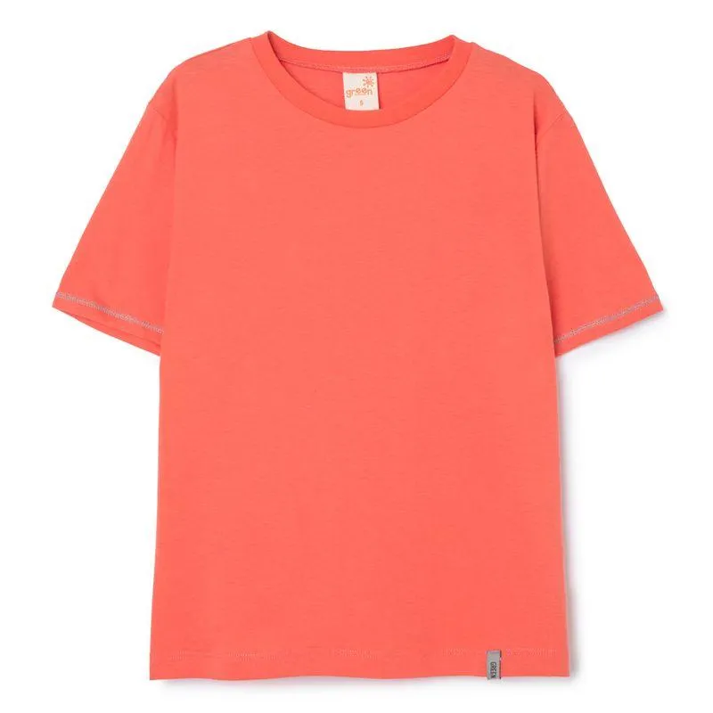 Camiseta Infantil Color Coral
