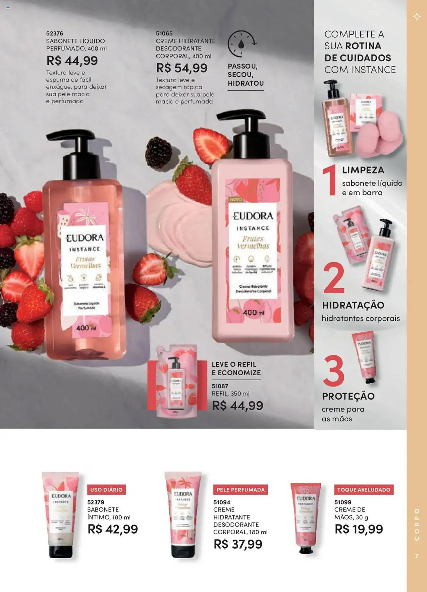 Encarte de Catálogo Eudora 8 de setembro até 3 de outubro 2025 - Pagina 7