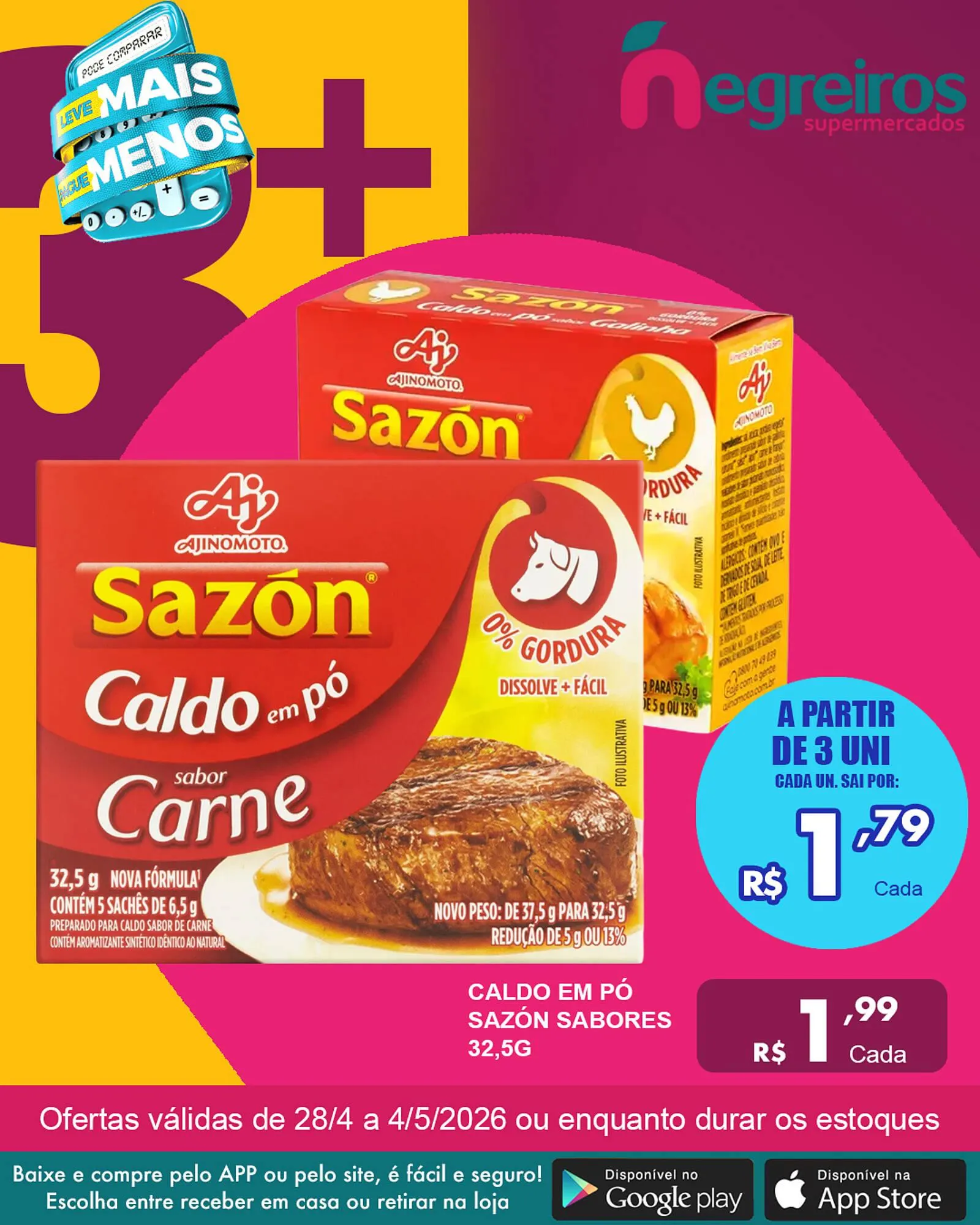 Encarte de Folheto Negreiros 28 de abril até 4 de maio 2026 - Pagina 2