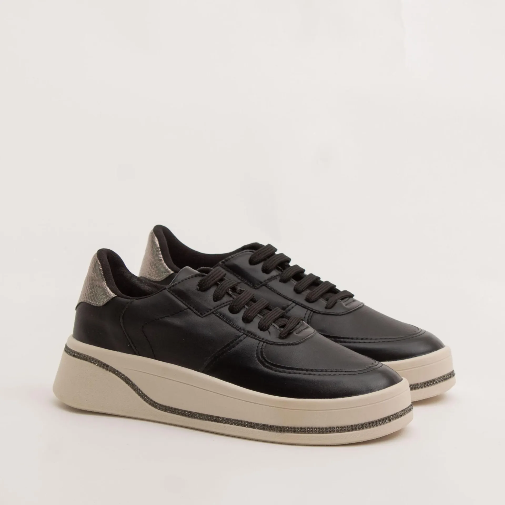 Tênis Estela - PRETO/PEWTER