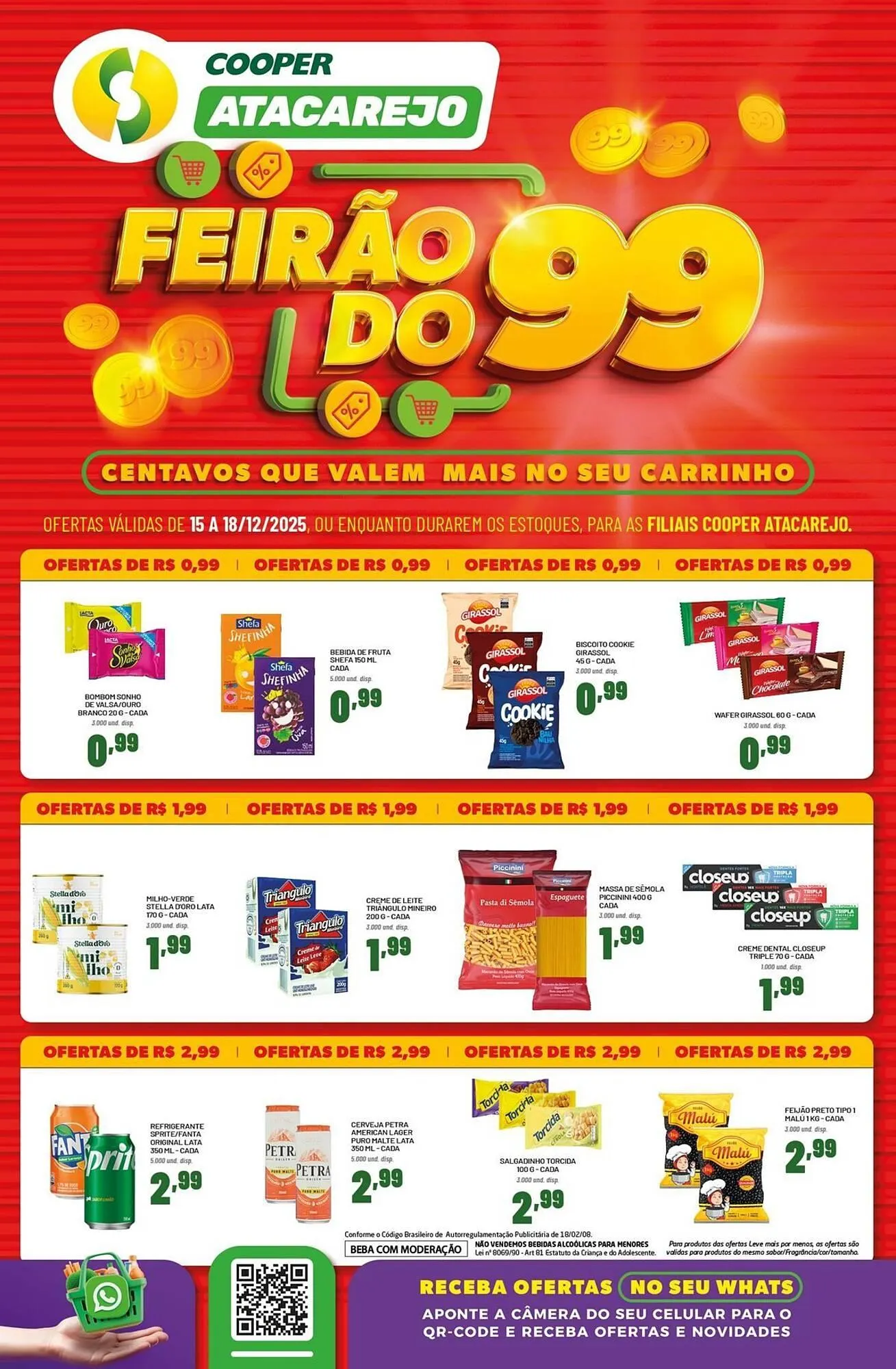 Encarte de Tabloide Cooper 15 de dezembro até 18 de dezembro 2025 - Pagina 1