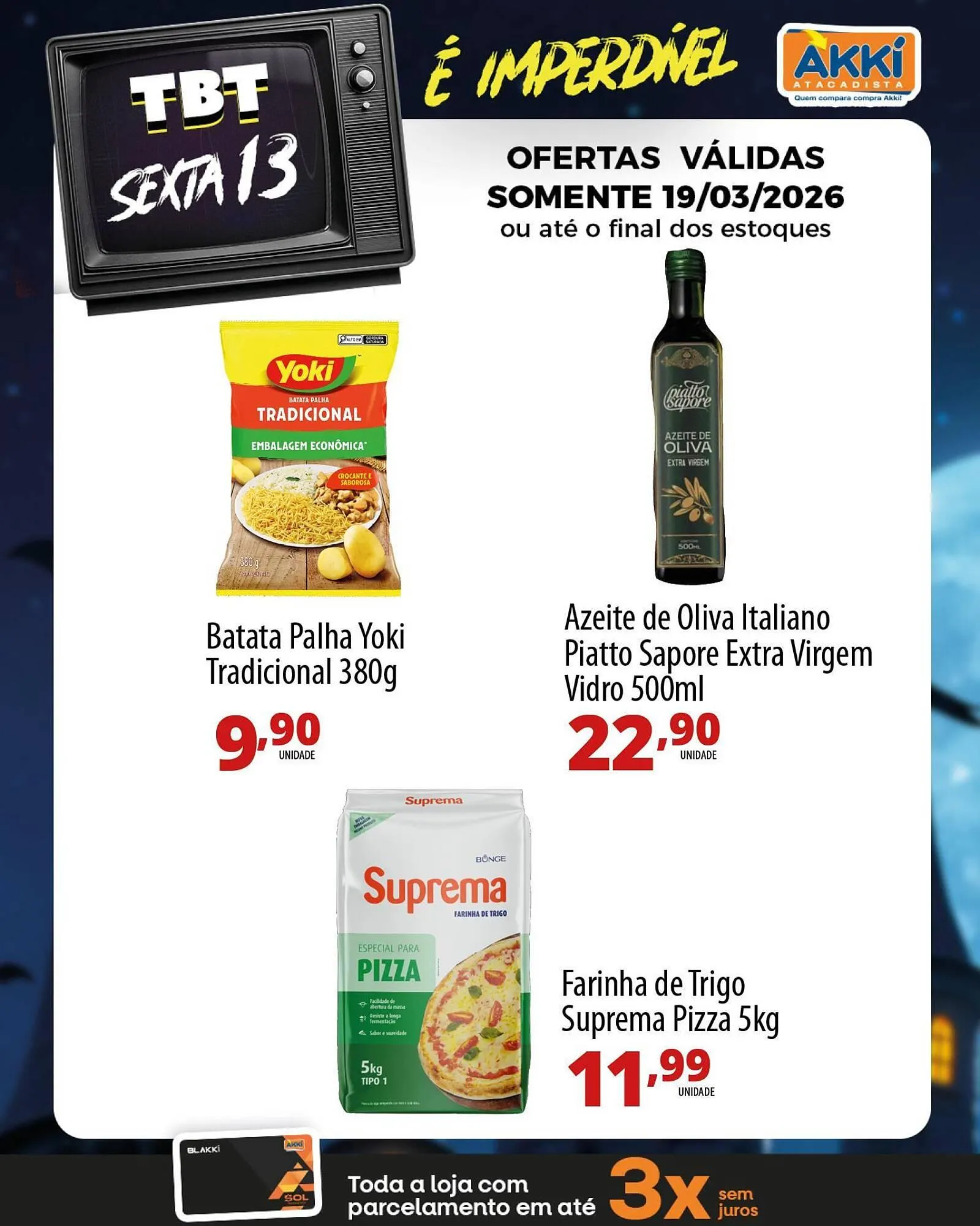 Encarte de Folheto Akki Atacadista 19 de março até 19 de março 2026 - Pagina 3