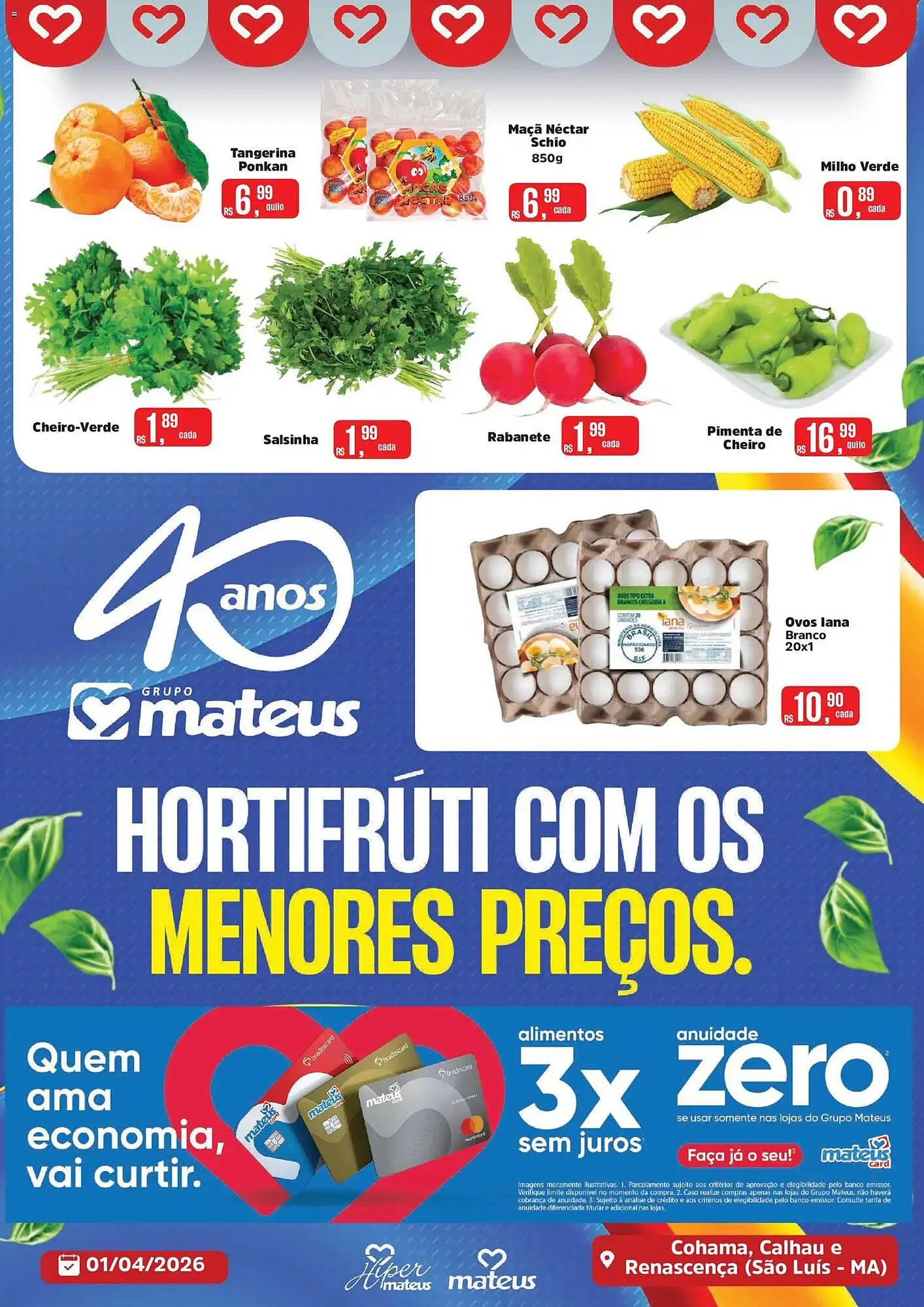 Encarte de Catálogo Supermercados Mateus 1 de abril até 2 de abril 2026 - Pagina 2