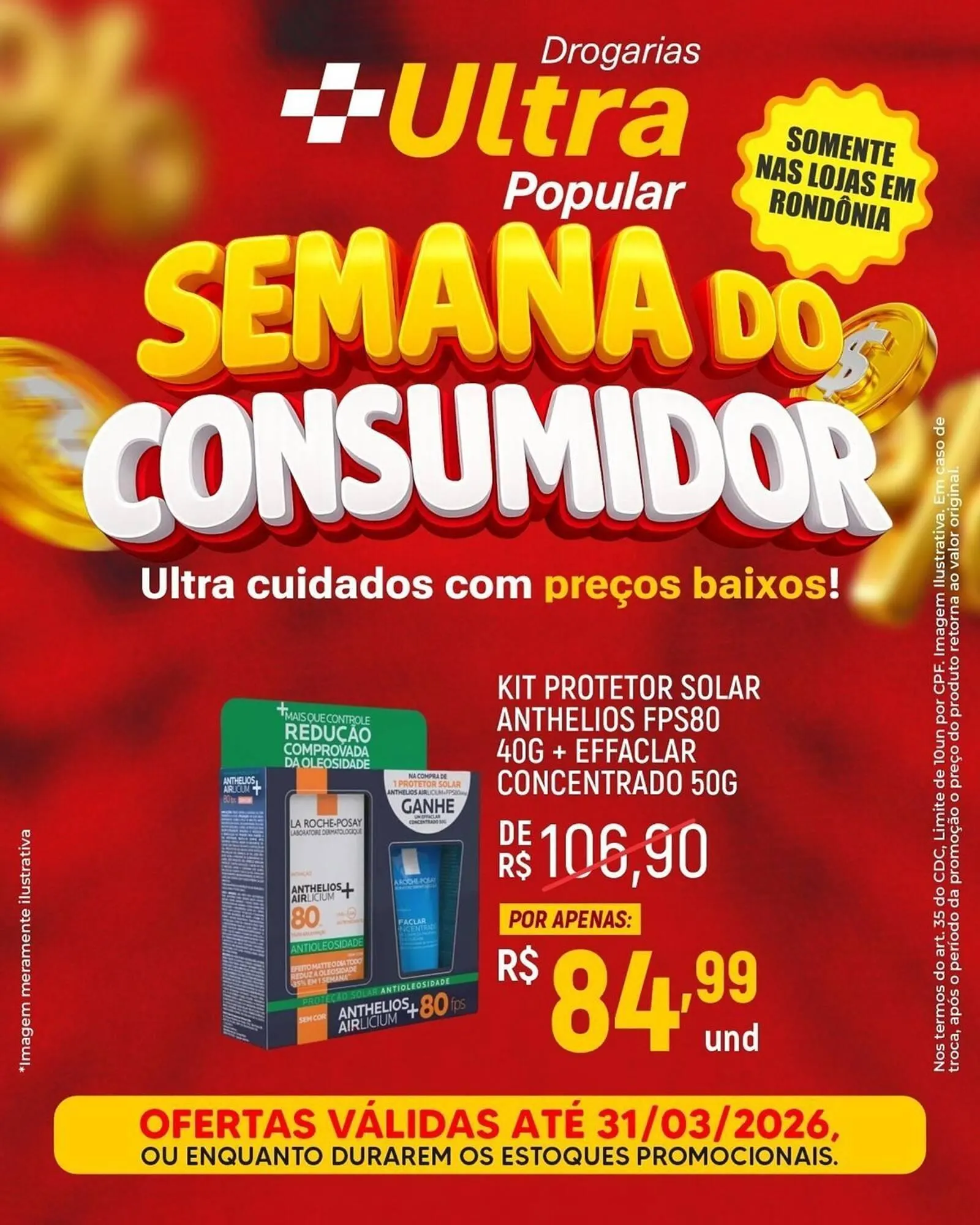 Encarte de Catálogo Drogarias Ultra Popular 11 de março até 31 de março 2026 - Pagina 8