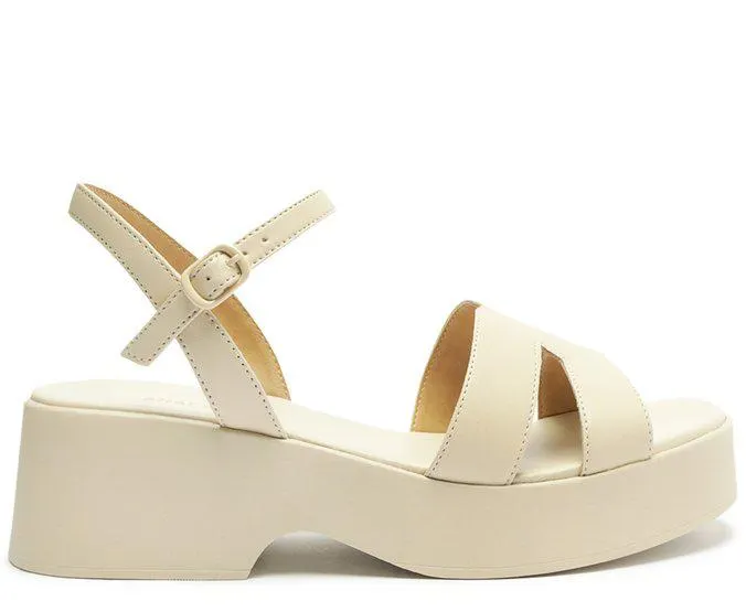 Sandália Plataforma Essencial Branca