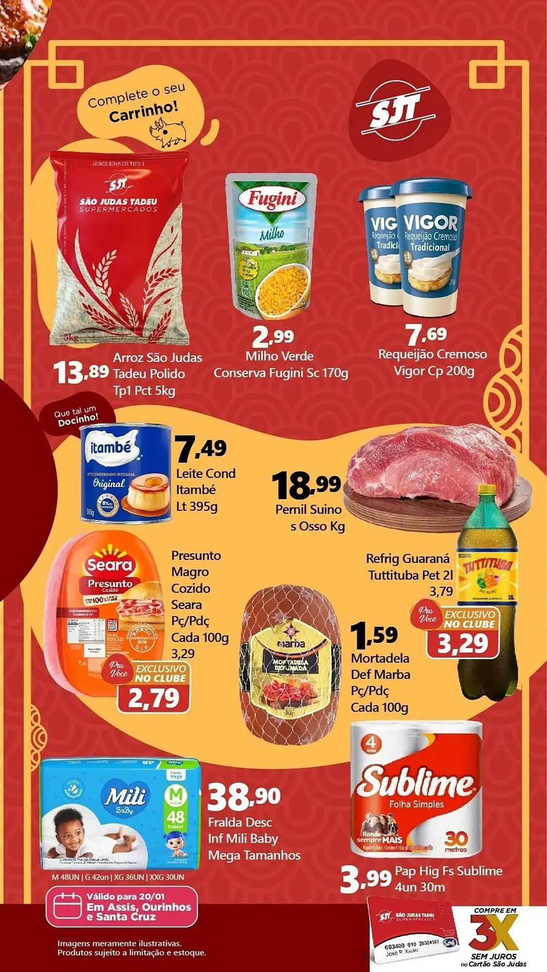 Encarte de Folheto São Judas Tadeu 20 de janeiro até 20 de janeiro 2026 - Pagina 2