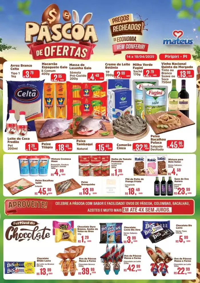 Encarte de Ampla seleção de ofertas 14 de abril até 18 de abril 2025 - Pagina 1