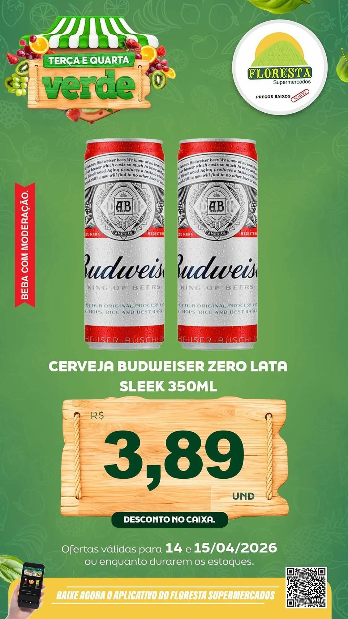 Encarte de Catálogo Floresta Supermercados 14 de abril até 15 de abril 2026 - Pagina 27
